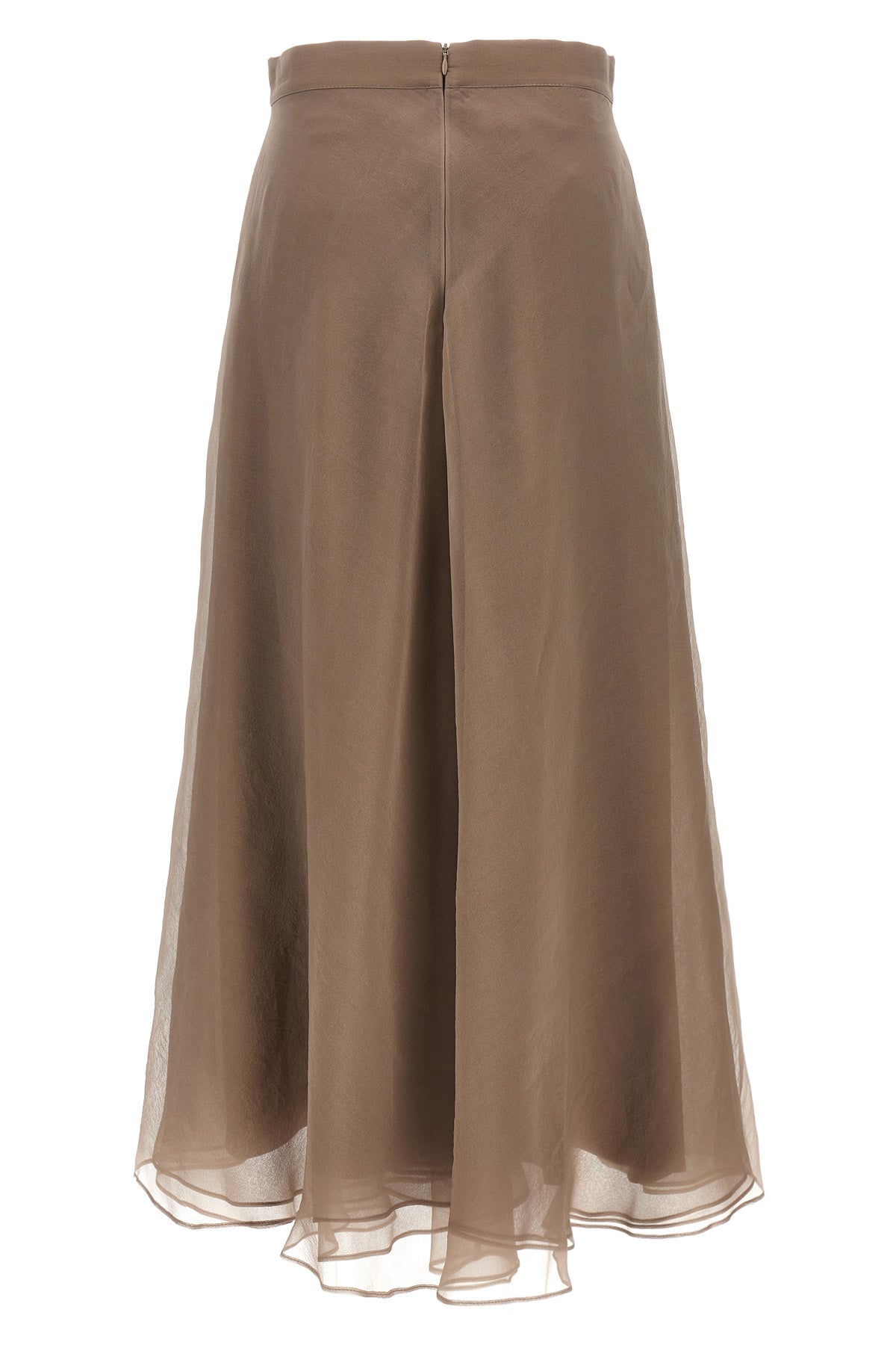 BRUNELLO CUCINELLI 'Paneled Circle' skirt For Women 100% silk