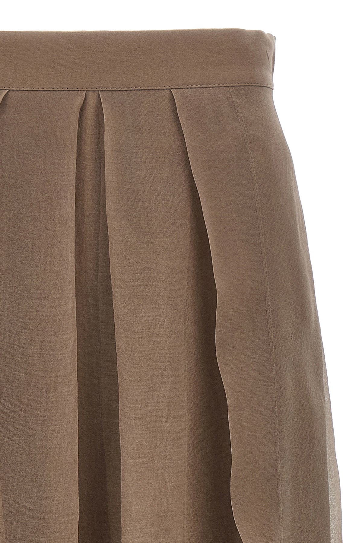 BRUNELLO CUCINELLI 'Paneled Circle' skirt For Women 100% silk