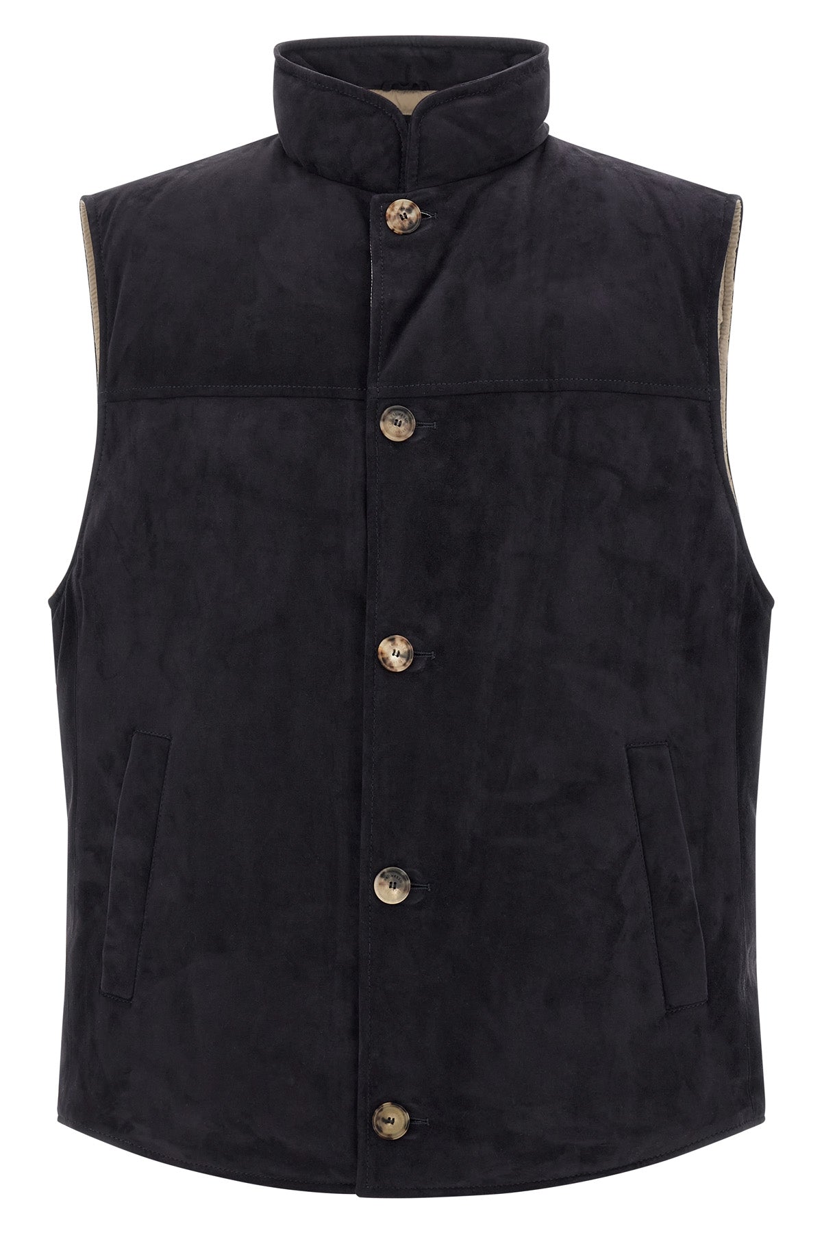 BRUNELLO CUCINELLI Suede vest