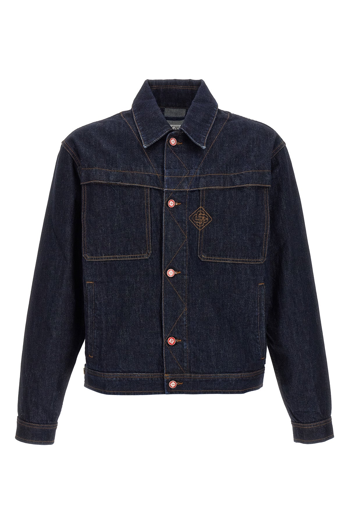 CASABLANCA Denim jacket For Men 100% cotton