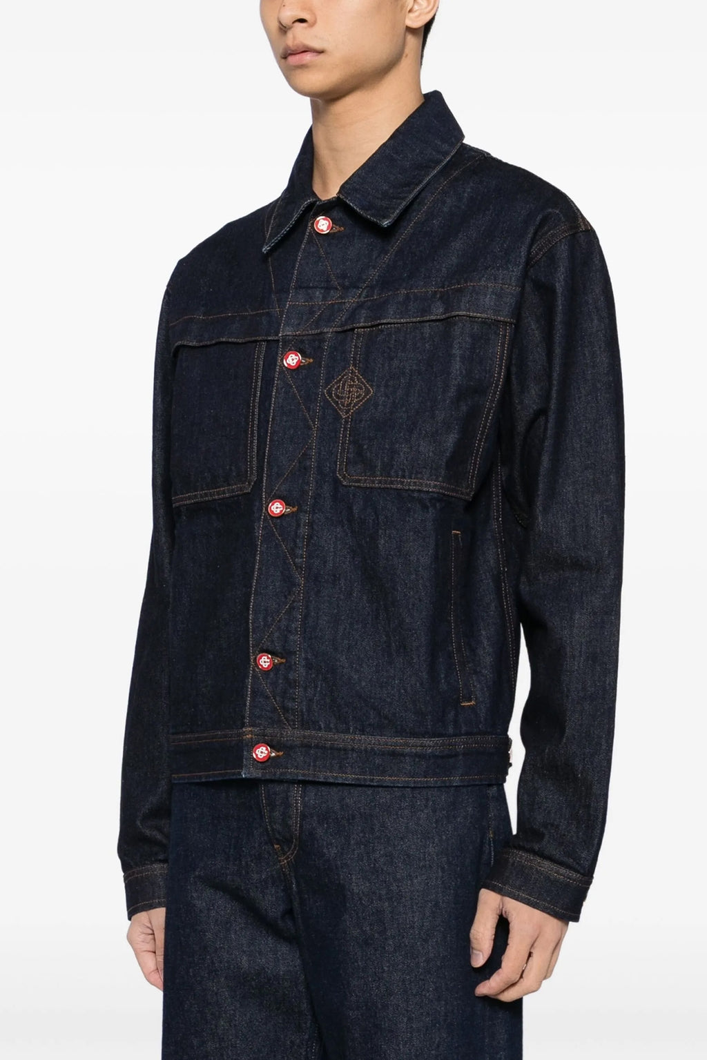 CASABLANCA Denim jacket For Men 100% cotton