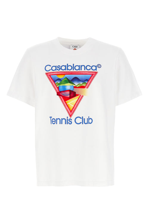 CASABLANCA 'Tennis Club Icon' T-shirt For Men 100% cotton