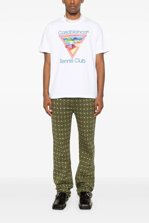 CASABLANCA 'Tennis Club Icon' T-shirt For Men 100% cotton