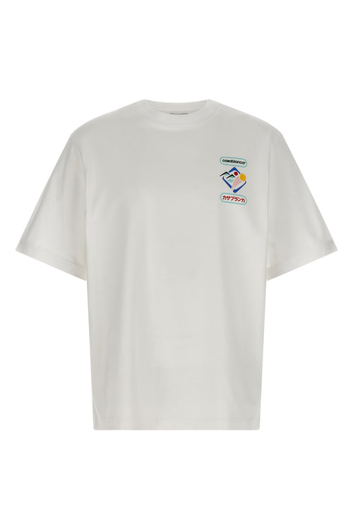 CASABLANCA 'Montagne Sportif' T-shirt For Men 100% cotton