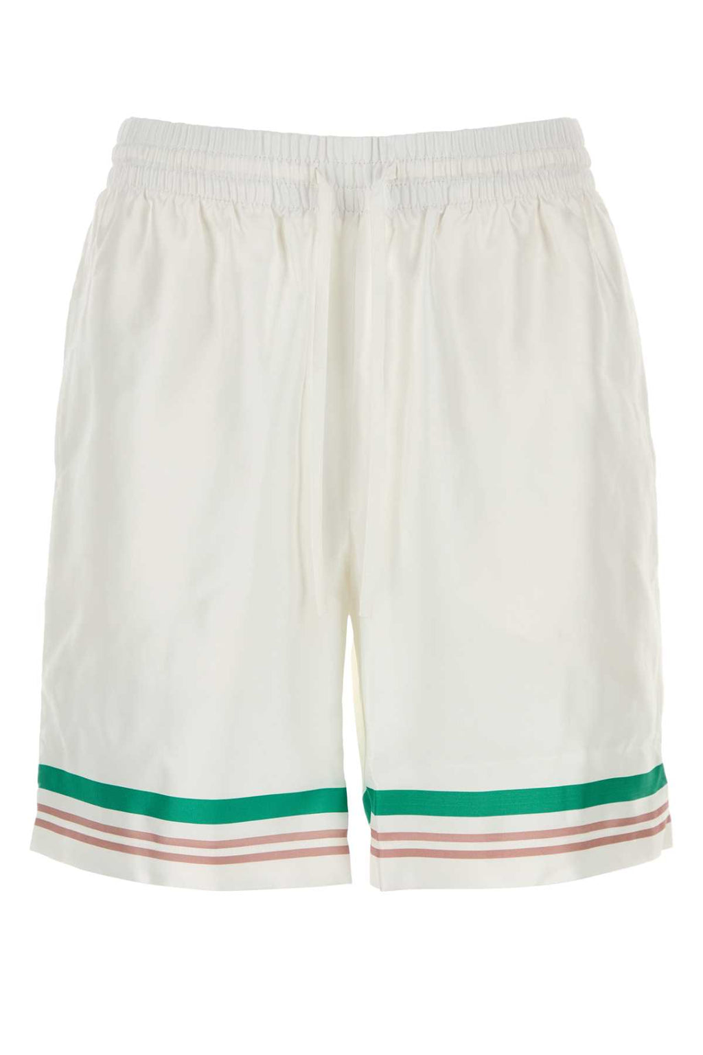 CASABLANCA DRAWSTRING SHORTS For Men MAIN: 100% SILK LINING: 100% POLYESTER