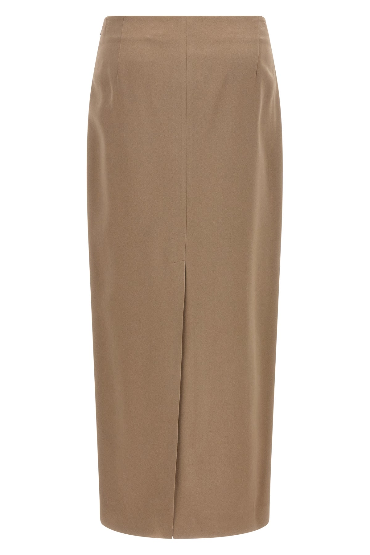 BRUNELLO CUCINELLI 'Column Long' skirt For Women 61% acetate 39% viscose
