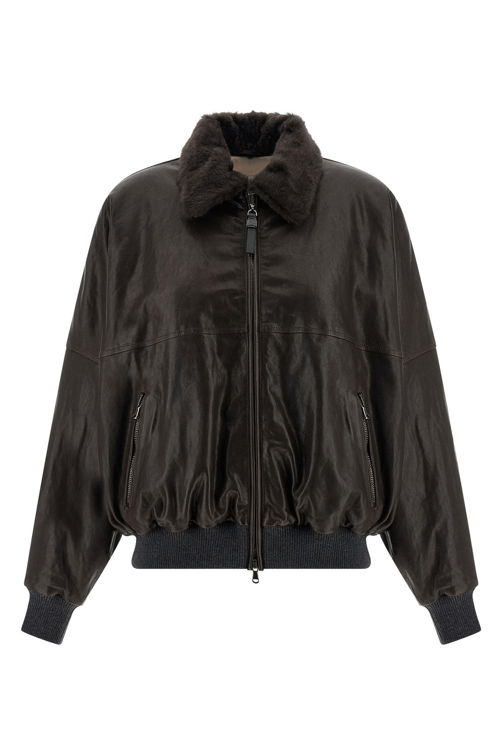 BRUNELLO CUCINELLI 'Aviator' bomber jacket