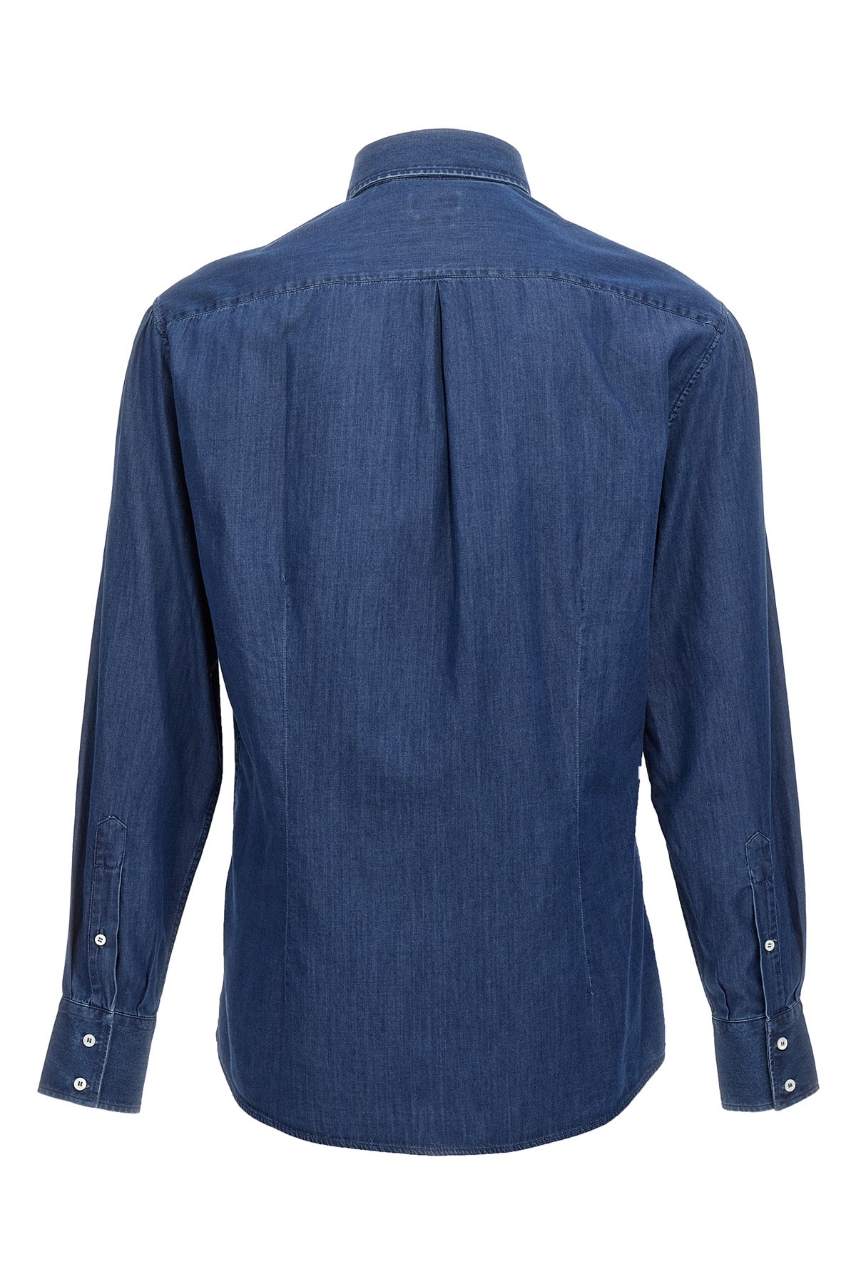 BRUNELLO CUCINELLI Chambray shirt For Men 100% cotton