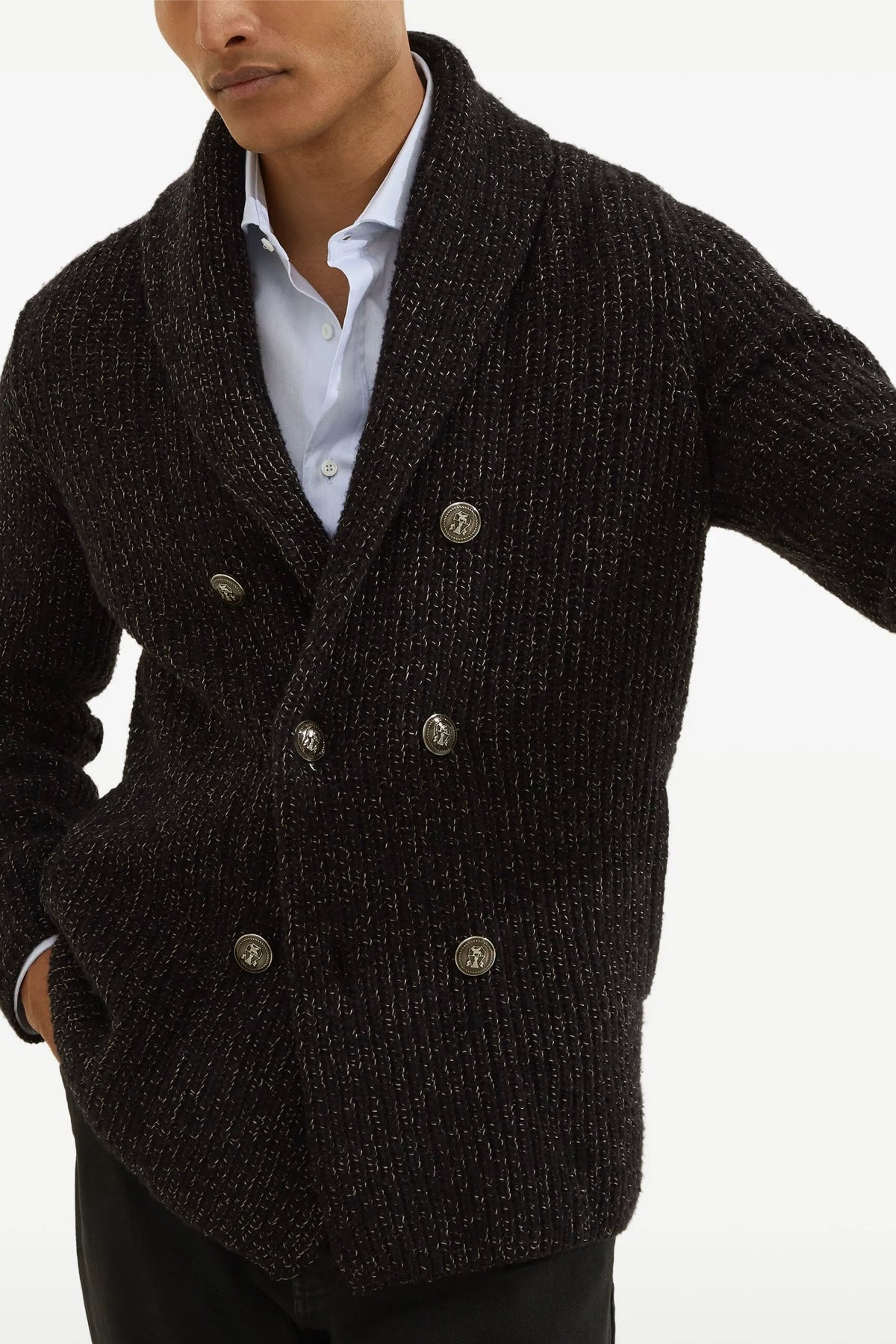 BRUNELLO CUCINELLI Double-breasted cardigan