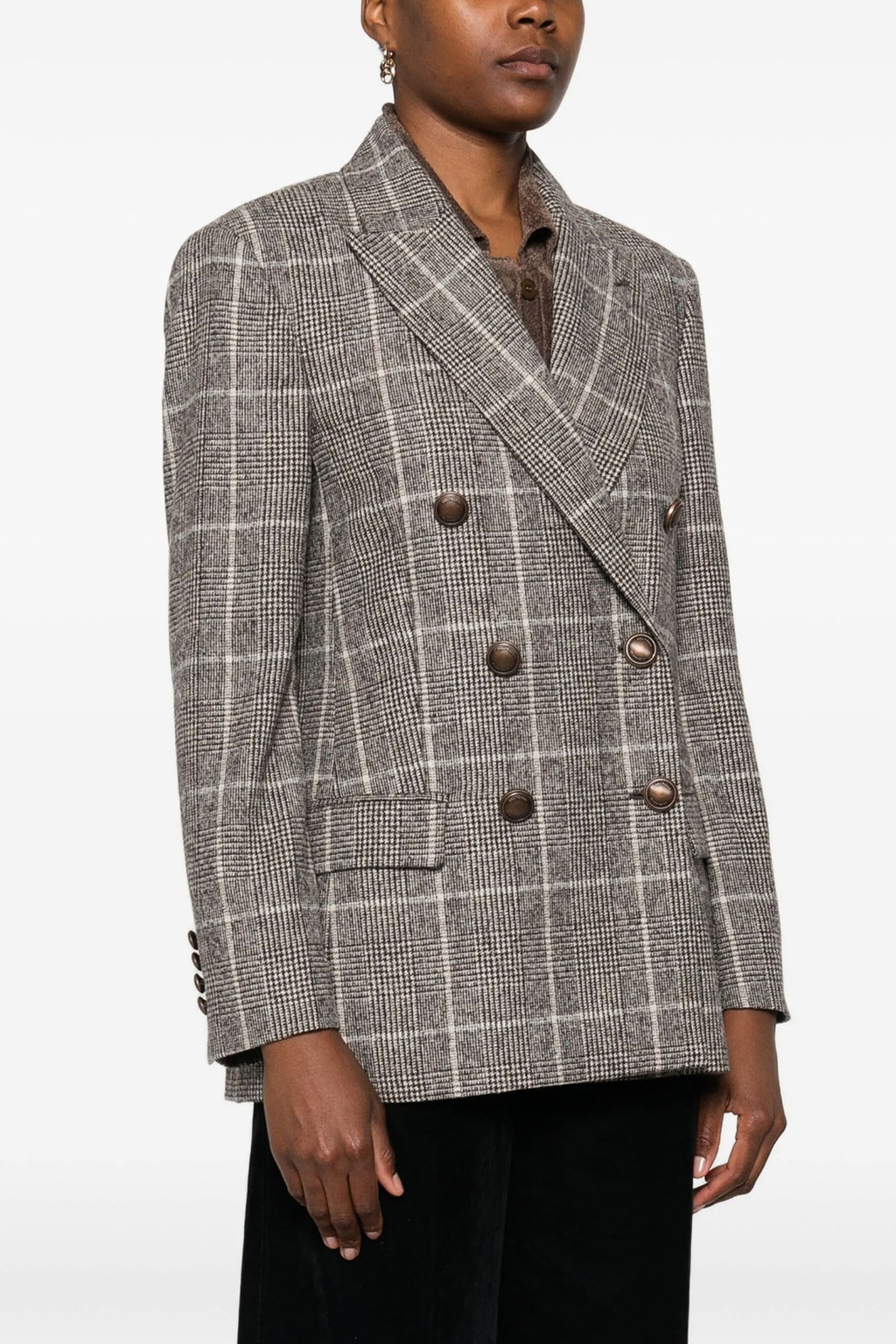 BRUNELLO CUCINELLI Prince of Wales blazer