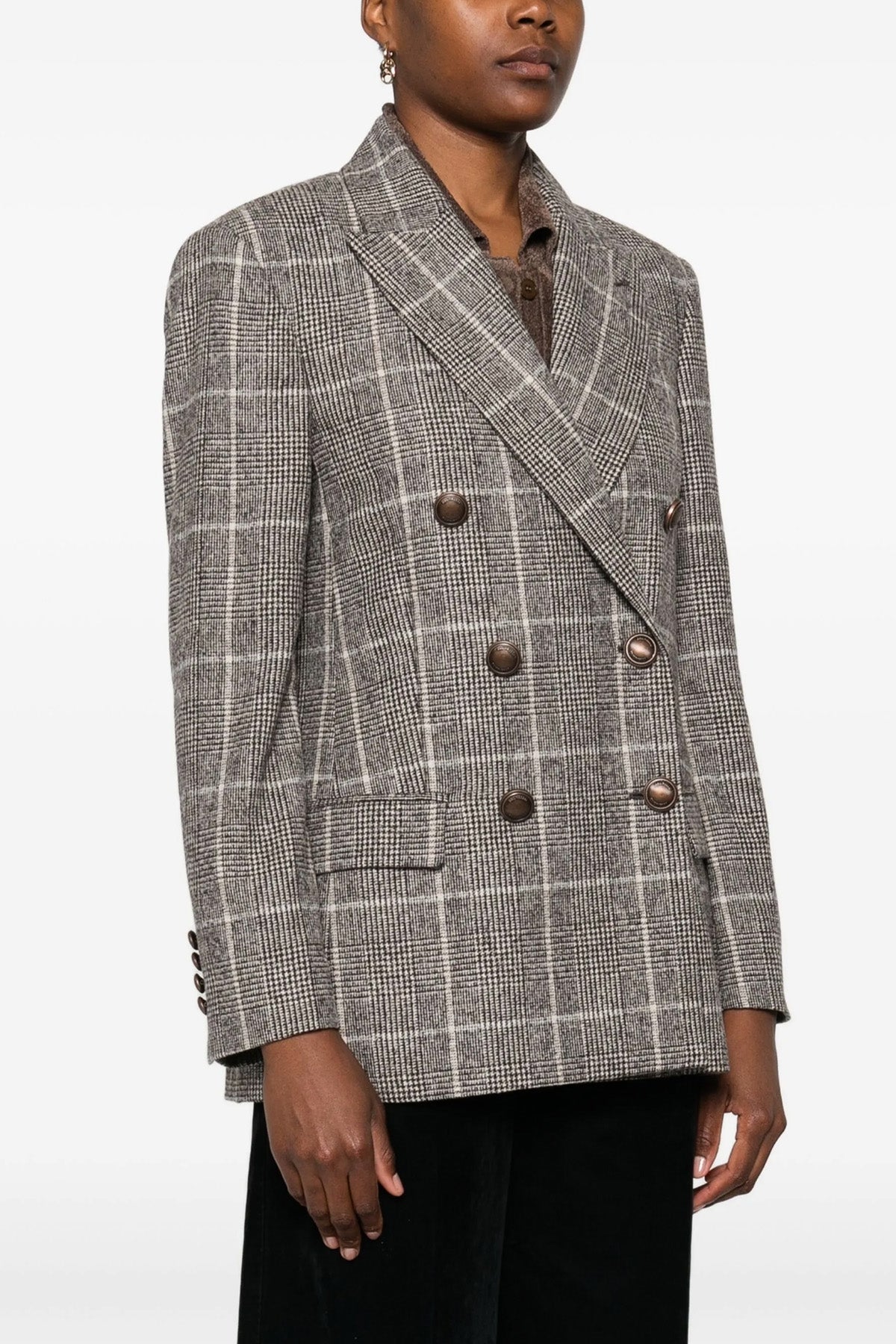 BRUNELLO CUCINELLI Prince of Wales blazer