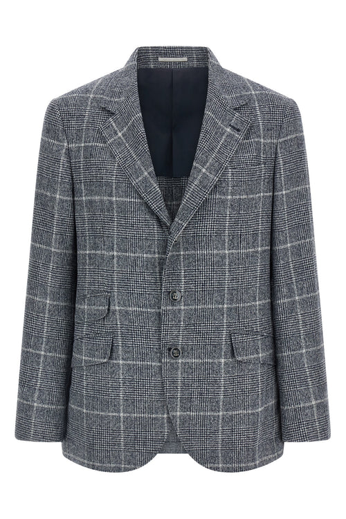 BRUNELLO CUCINELLI 'Cavallo' blazer For Men 58% alpaca wool 27% wool 15% polyamide