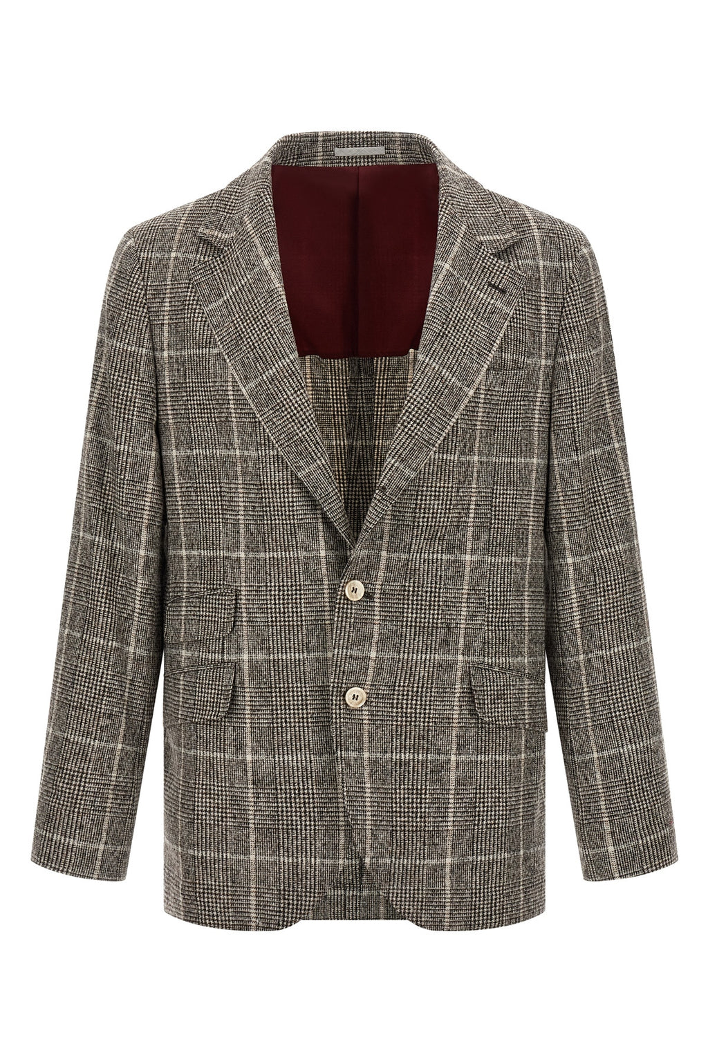 BRUNELLO CUCINELLI 'Cavallo' blazer For Men 58% alpaca wool 27% wool 15% polyamide