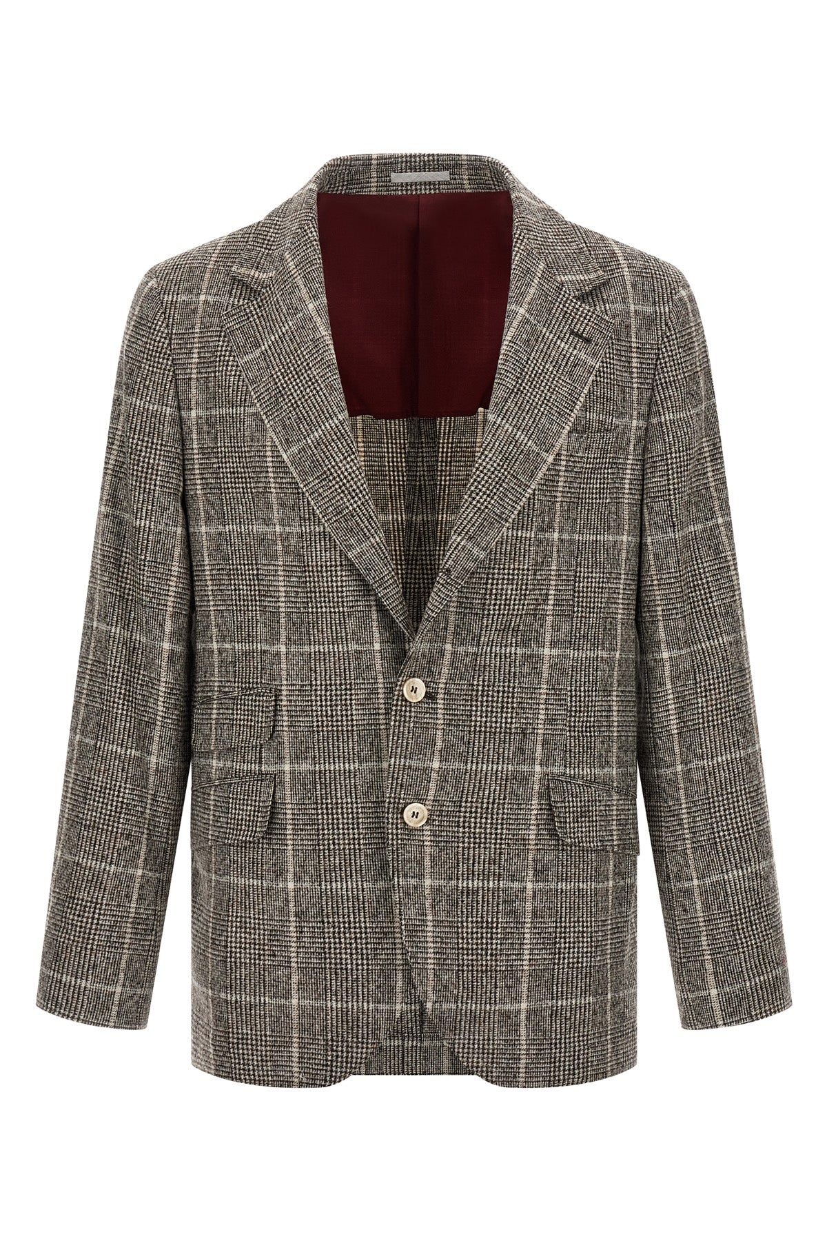 BRUNELLO CUCINELLI 'Cavallo' blazer For Men 58% alpaca wool 27% wool 15% polyamide