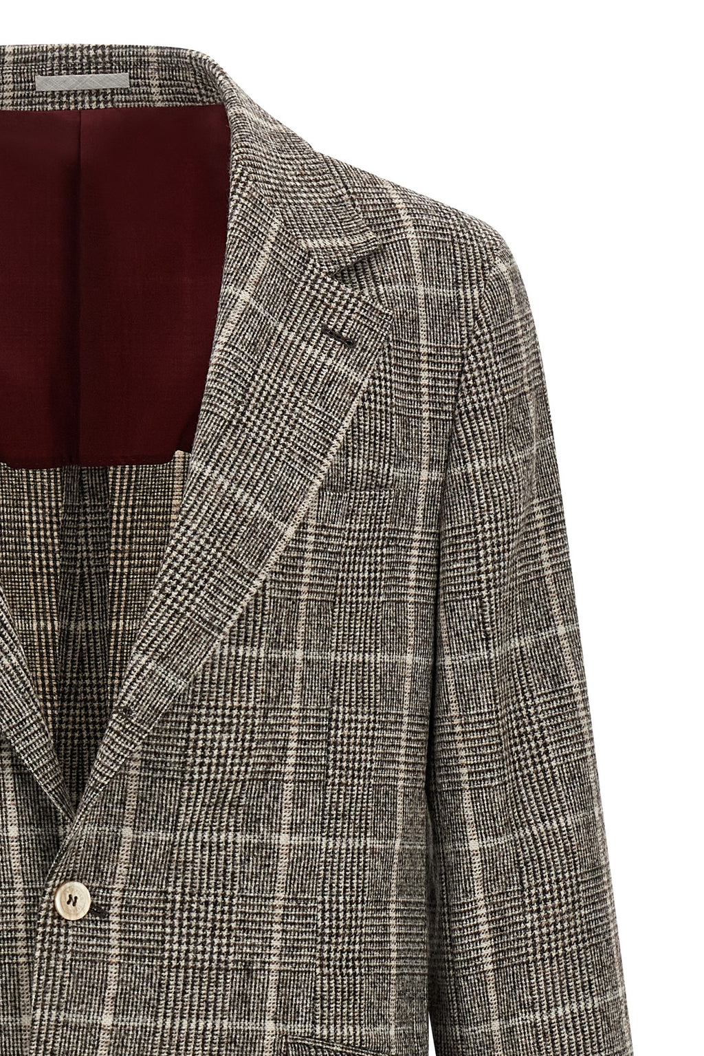 BRUNELLO CUCINELLI 'Cavallo' blazer For Men 58% alpaca wool 27% wool 15% polyamide