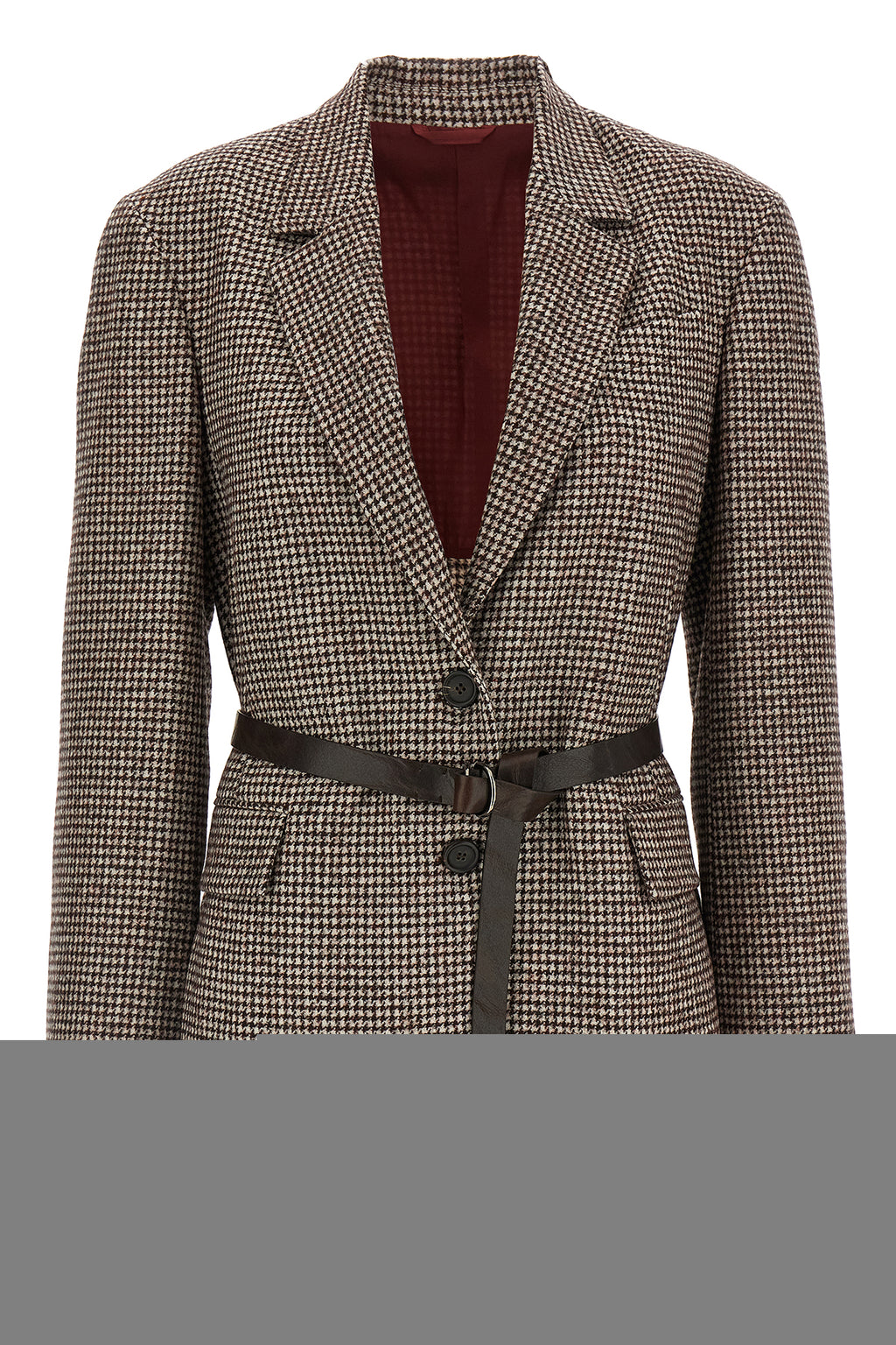 BRUNELLO CUCINELLI Houndstooth blazer