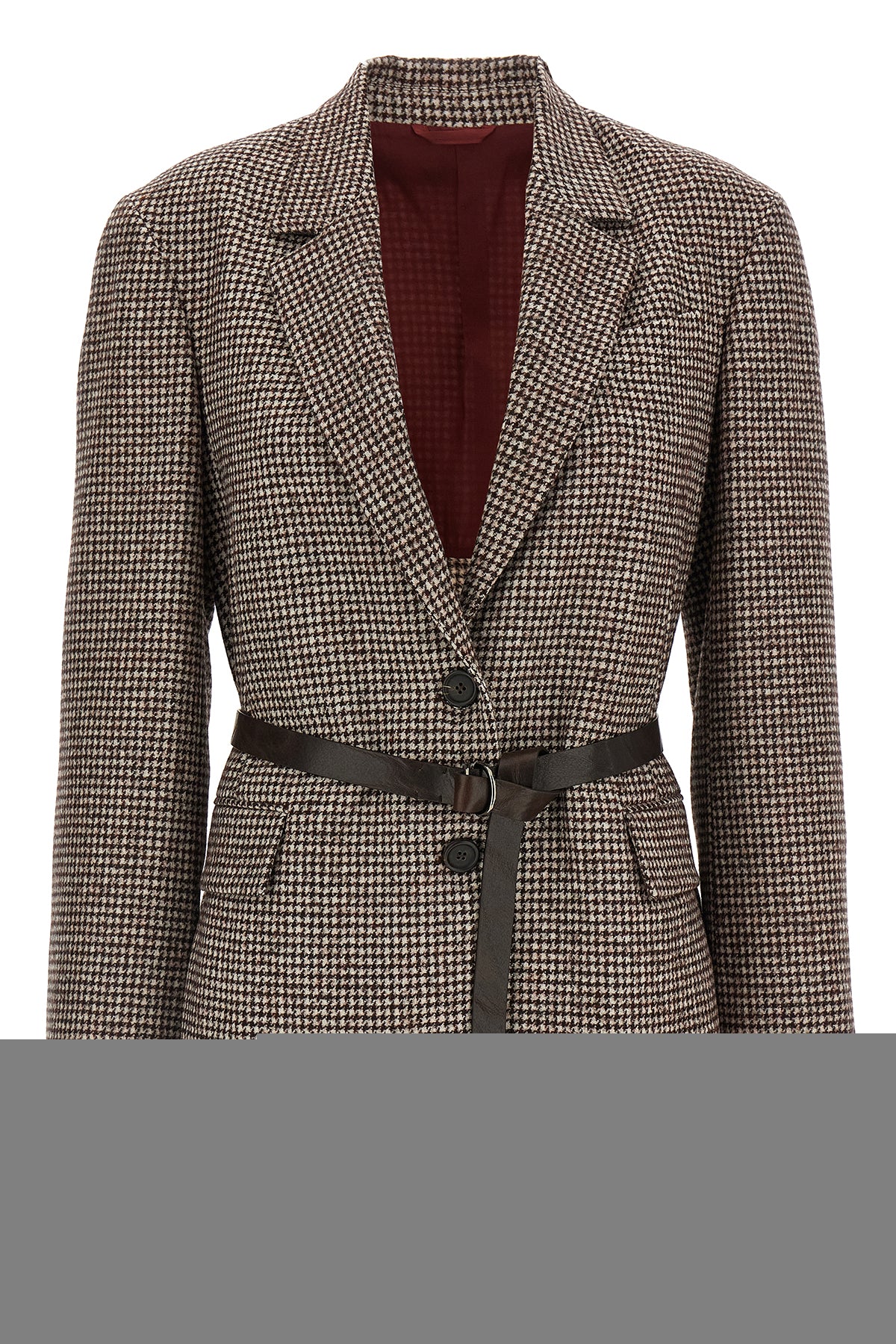 BRUNELLO CUCINELLI Houndstooth blazer