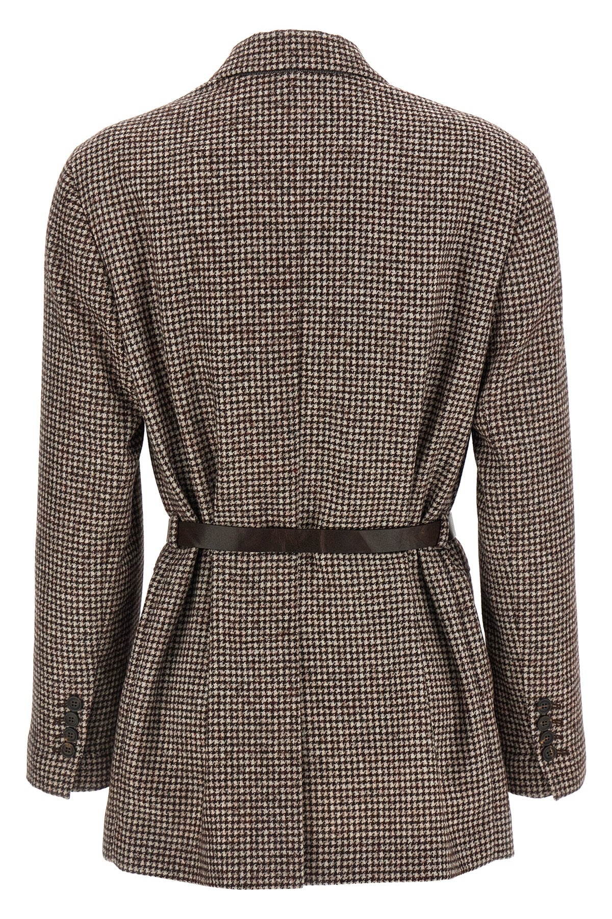 BRUNELLO CUCINELLI Houndstooth blazer