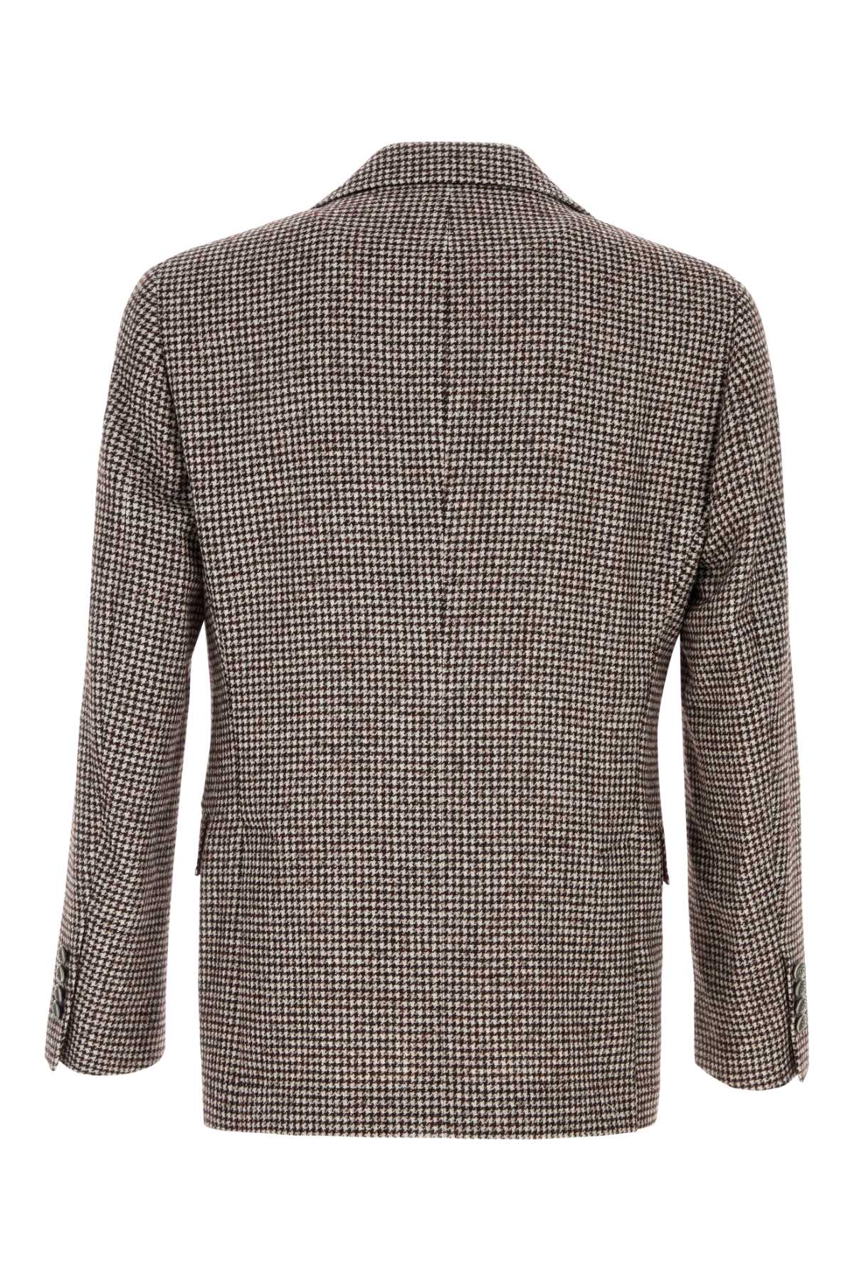 BRUNELLO CUCINELLI SUIT-TYPE JACKET For Men Exterior: 58% Wool 33% Alpaca 9% Nylon Lining: 100% Cupro