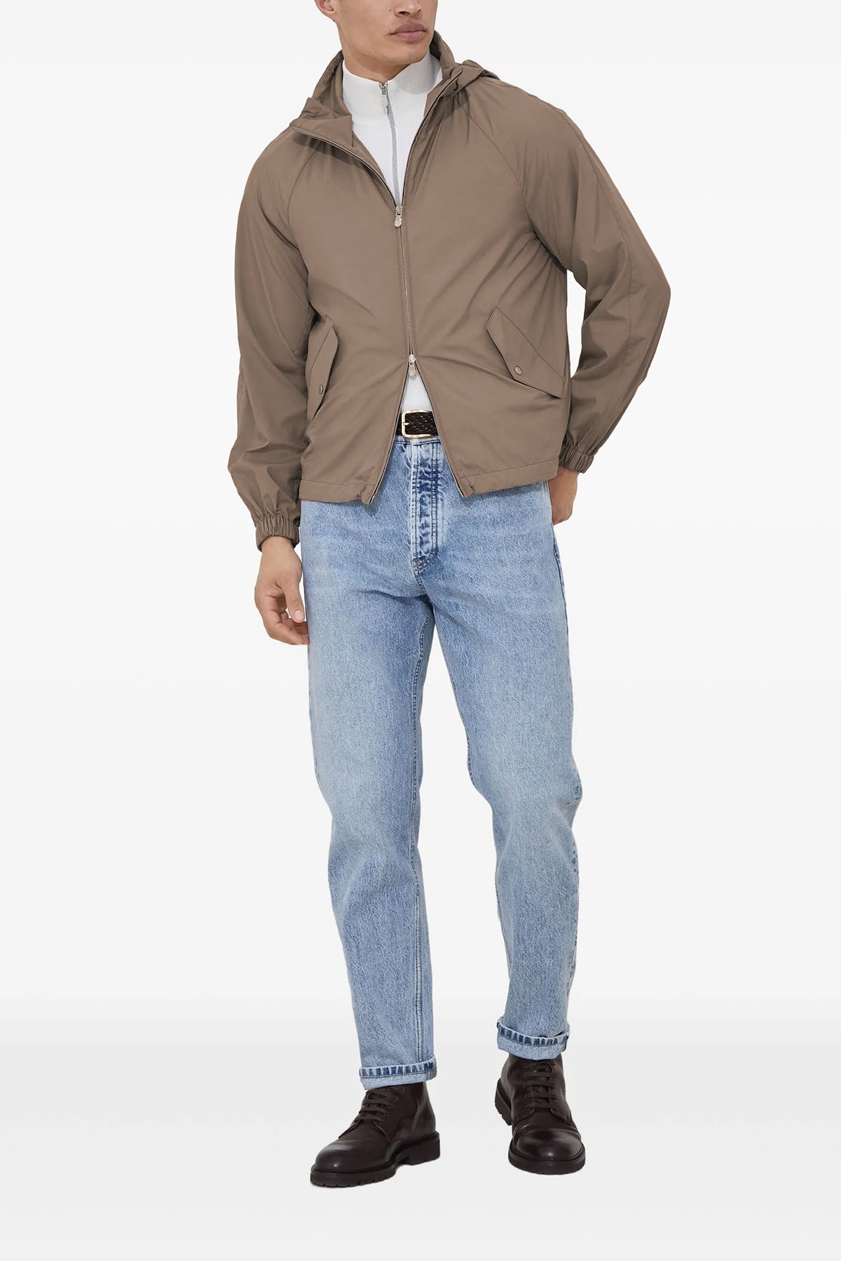 BRUNELLO CUCINELLI Foldable unlined jacket For Men 70% polyester, 30% polyamide