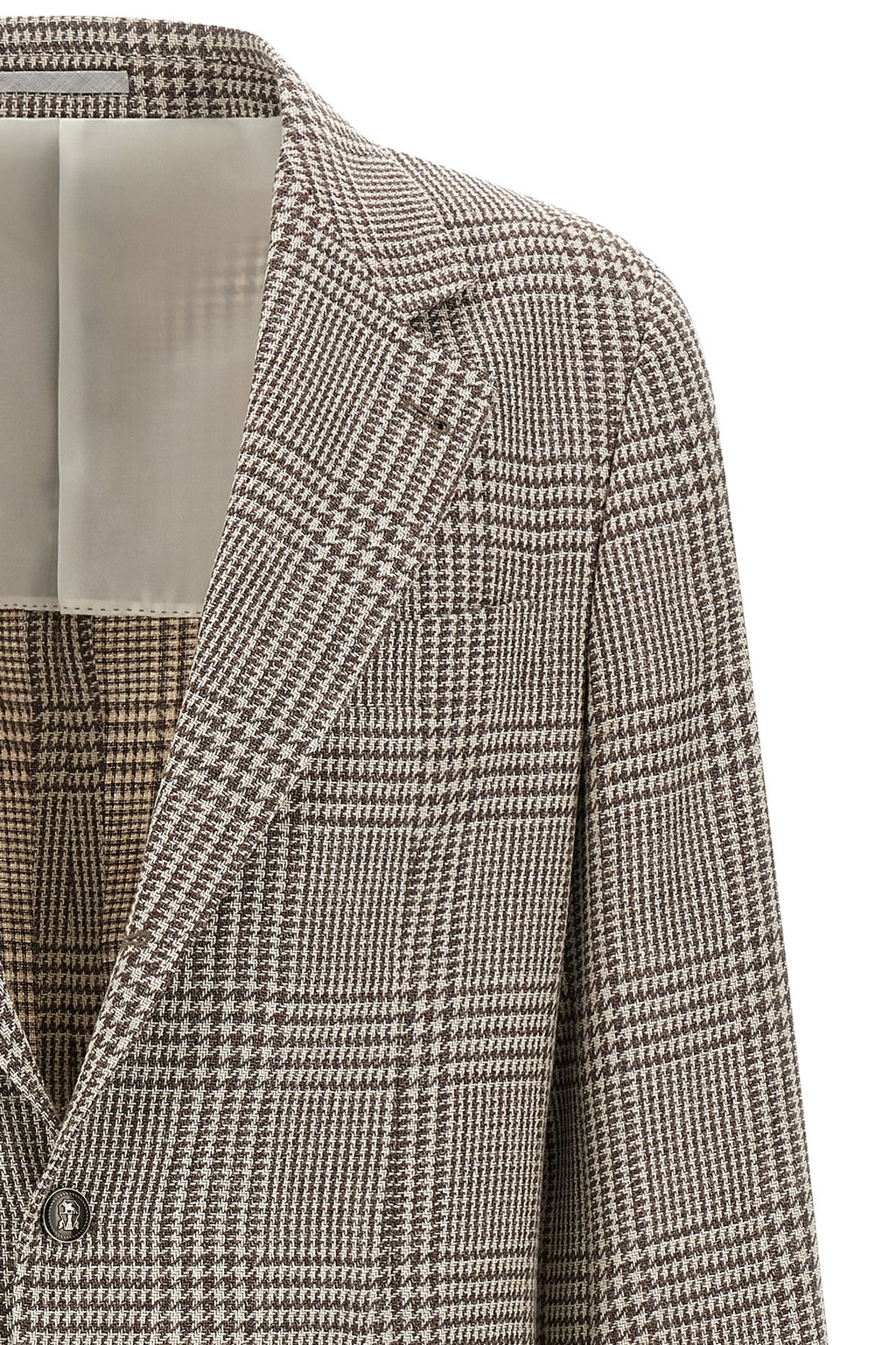 BRUNELLO CUCINELLI Houndstooth blazer For Men 41% wo, 40% wp, 19% se