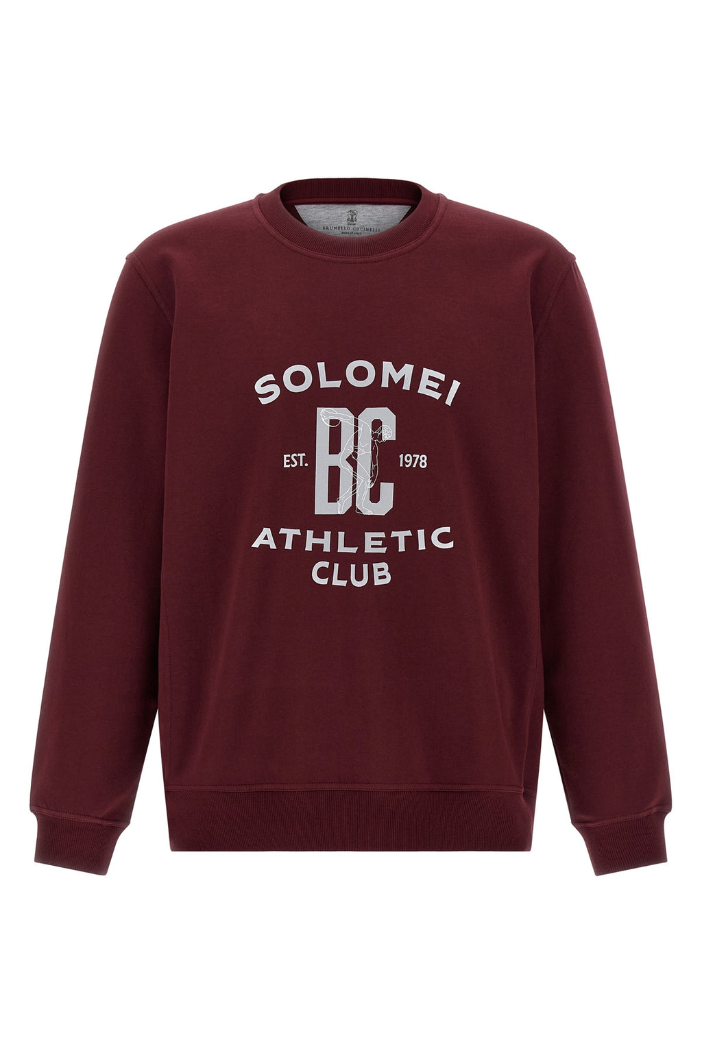 BRUNELLO CUCINELLI Techno cotton sweatshirt For Men 95% cotton 5% polyamide