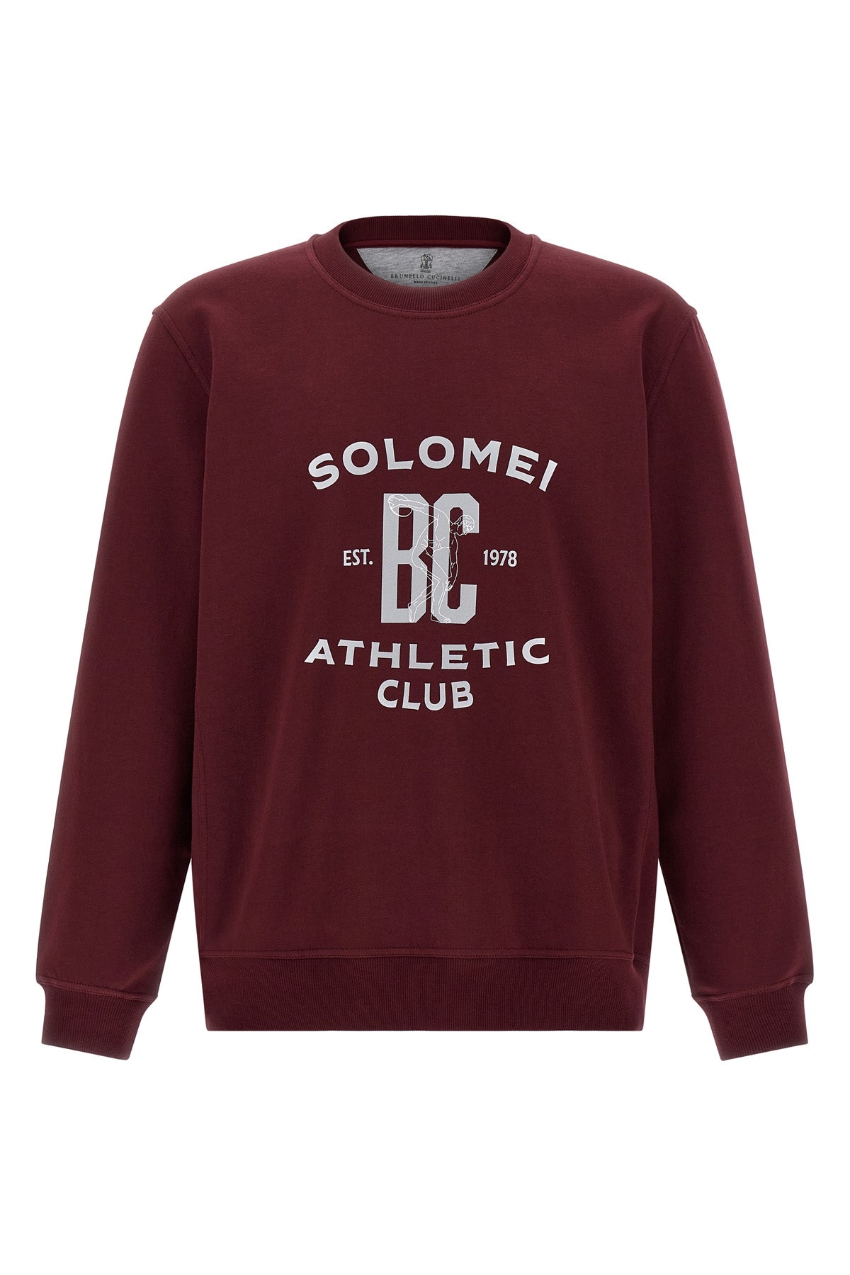 BRUNELLO CUCINELLI Techno cotton sweatshirt For Men 95% cotton 5% polyamide