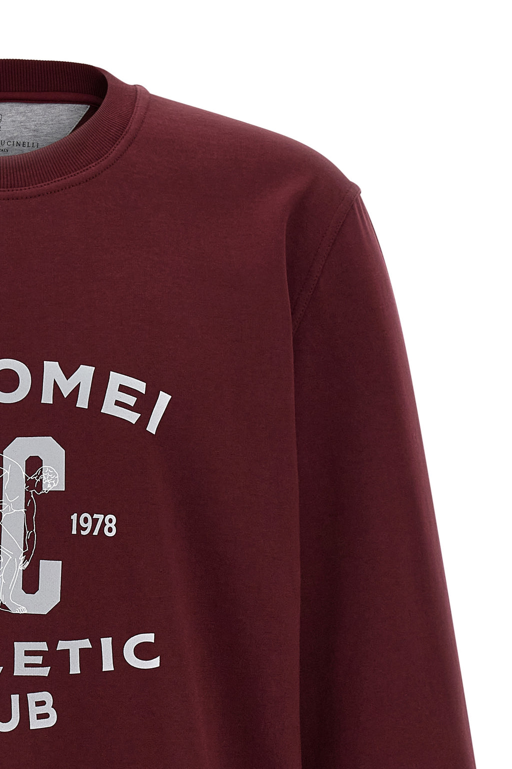 BRUNELLO CUCINELLI Techno cotton sweatshirt For Men 95% cotton 5% polyamide