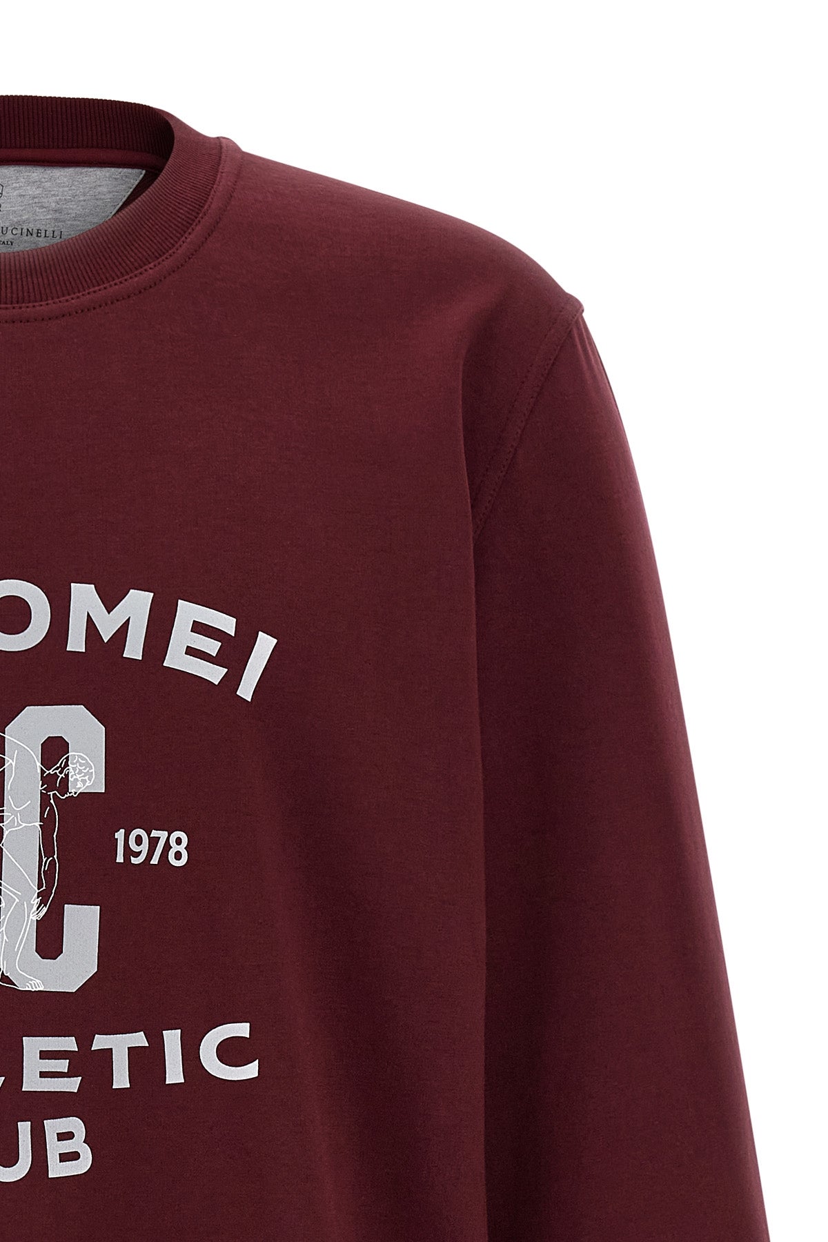 BRUNELLO CUCINELLI Techno cotton sweatshirt For Men 95% cotton 5% polyamide