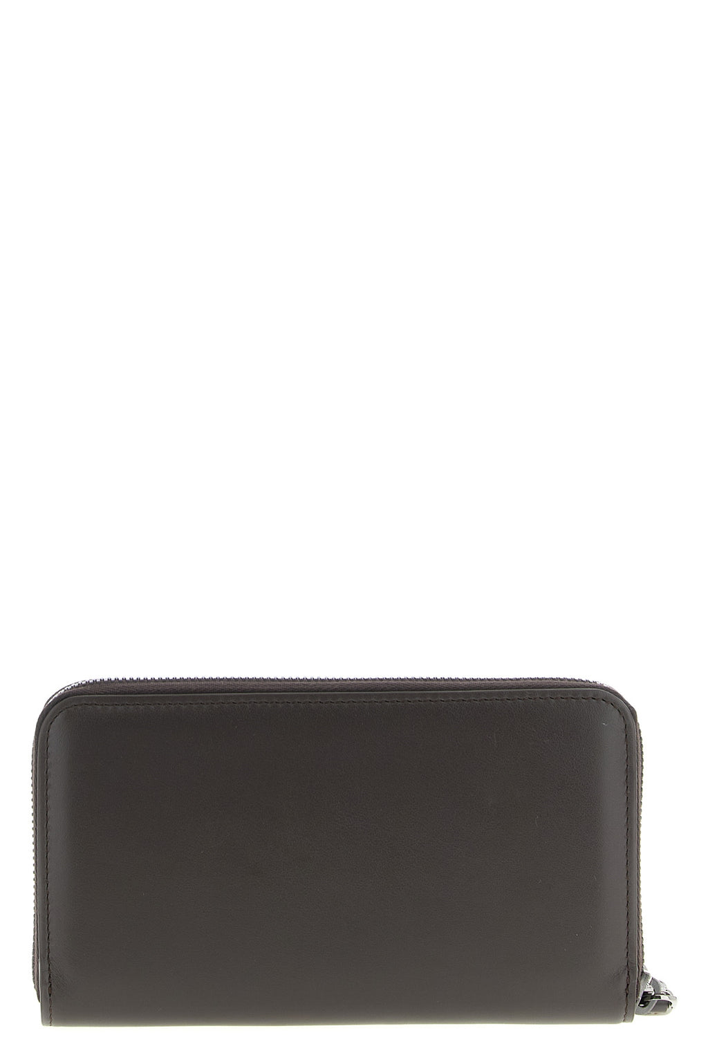 BRUNELLO CUCINELLI 'Shiny Zipper Pull' wallet For Women 100% calfskin leather (Bos Taurus)