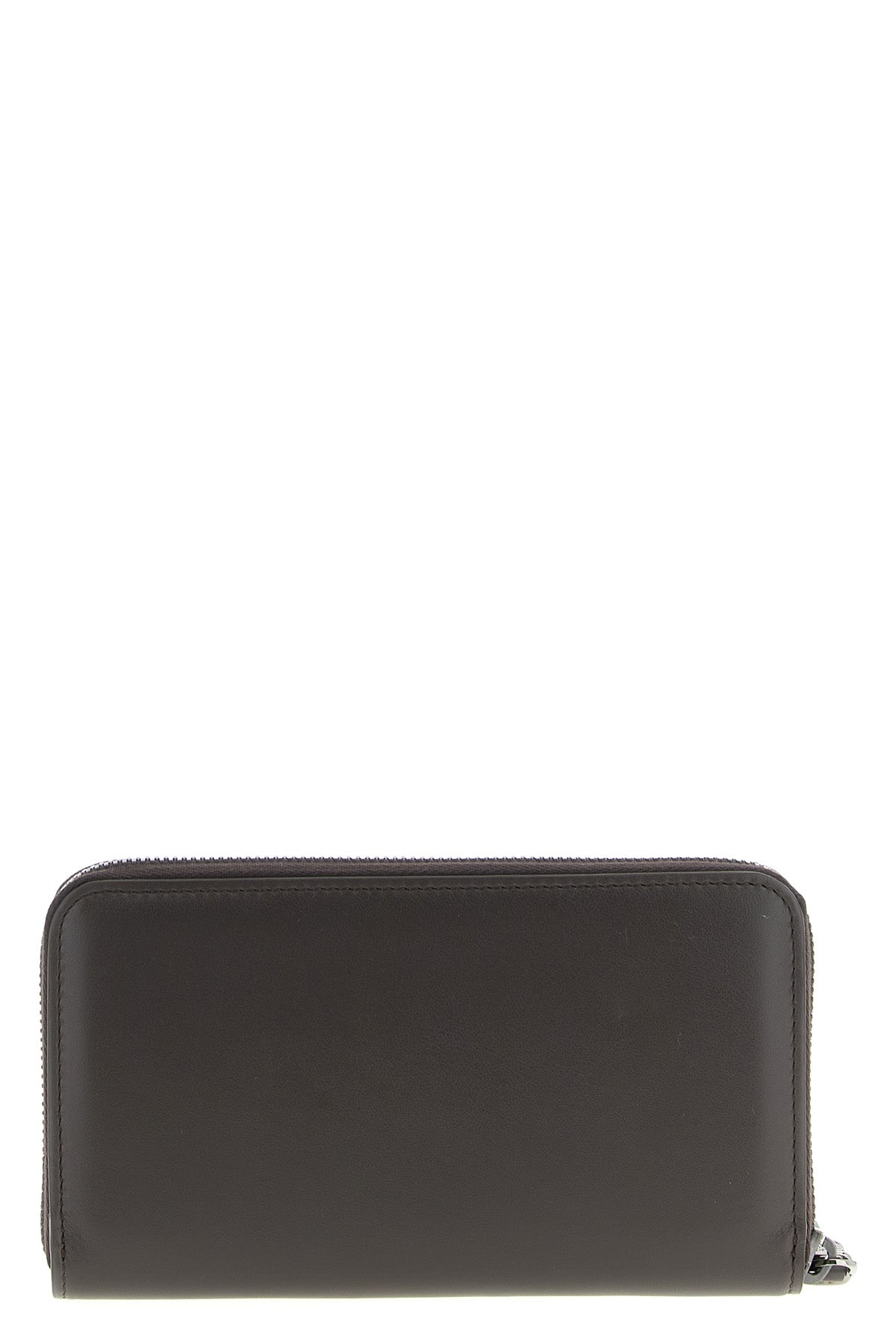 BRUNELLO CUCINELLI 'Shiny Zipper Pull' wallet For Women 100% calfskin leather (Bos Taurus)