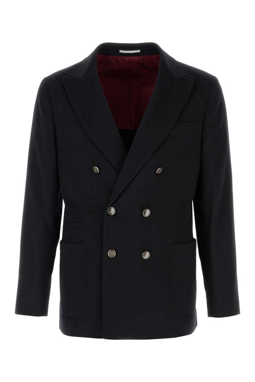 BRUNELLO CUCINELLI BLAZER For Men Exterior: 95% Wool 5% Cashmere Lining: 100% Cupro