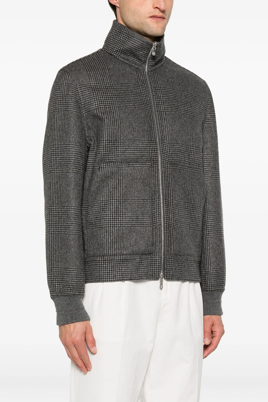 BRUNELLO CUCINELLI Cashmere reversible bomber jacket For Men 100% cashmere