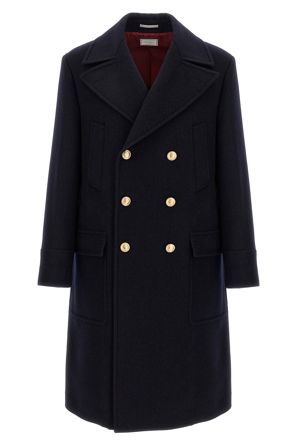 BRUNELLO CUCINELLI Wool coat For Men null
