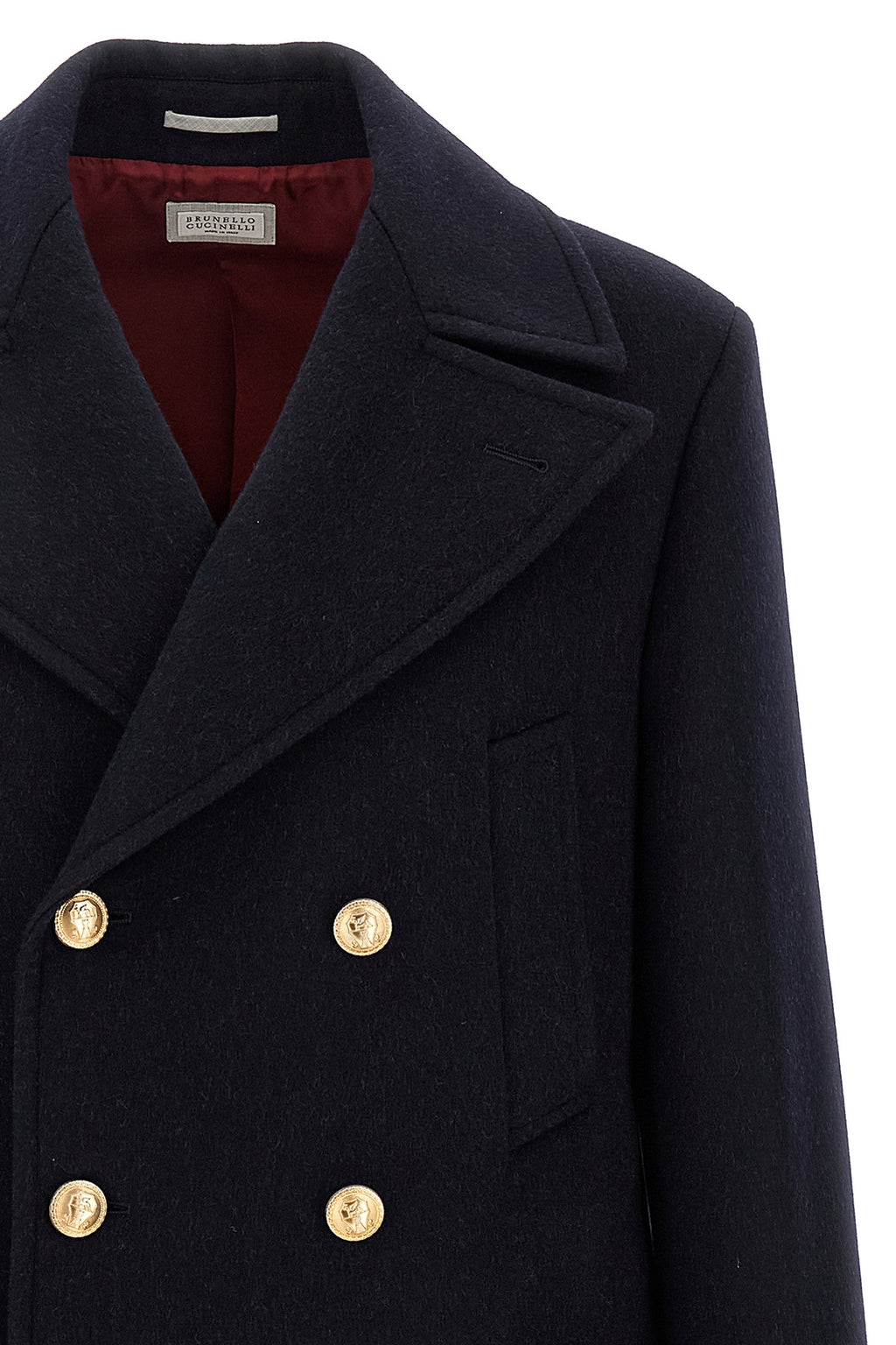 BRUNELLO CUCINELLI Wool coat For Men null