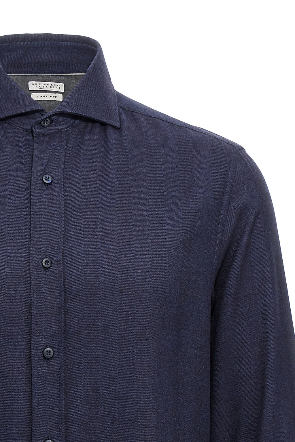 BRUNELLO CUCINELLI Herringbone shirt For Men 61% cotton 39% lycra
