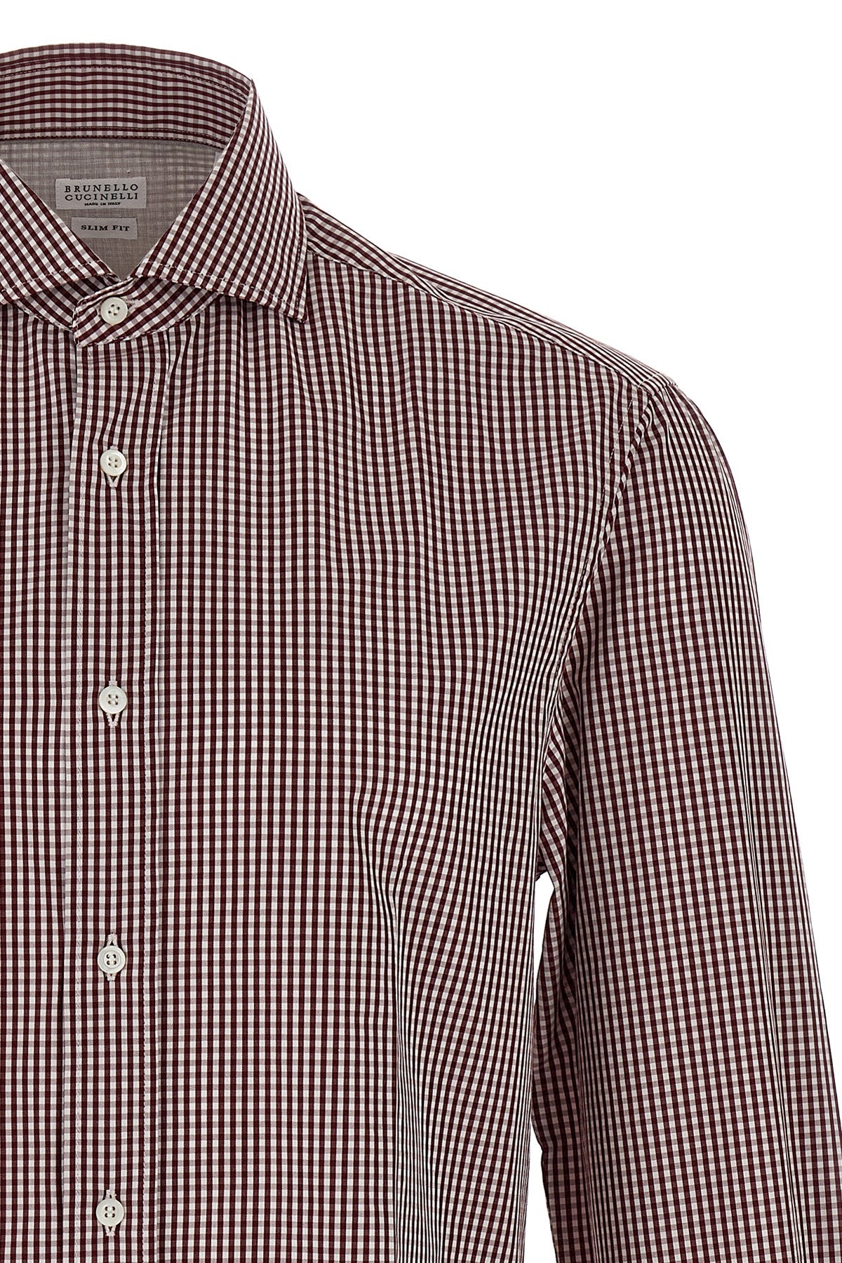 BRUNELLO CUCINELLI Check shirt For Men 100% cotton