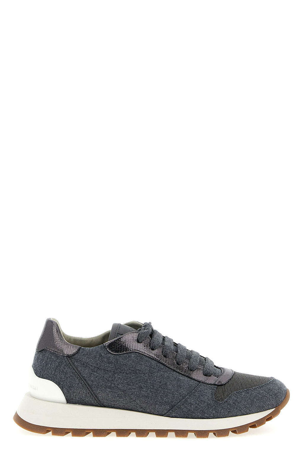 BRUNELLO CUCINELLI 'Runners Precious Toe' sneakers For Women 100% virgin wool