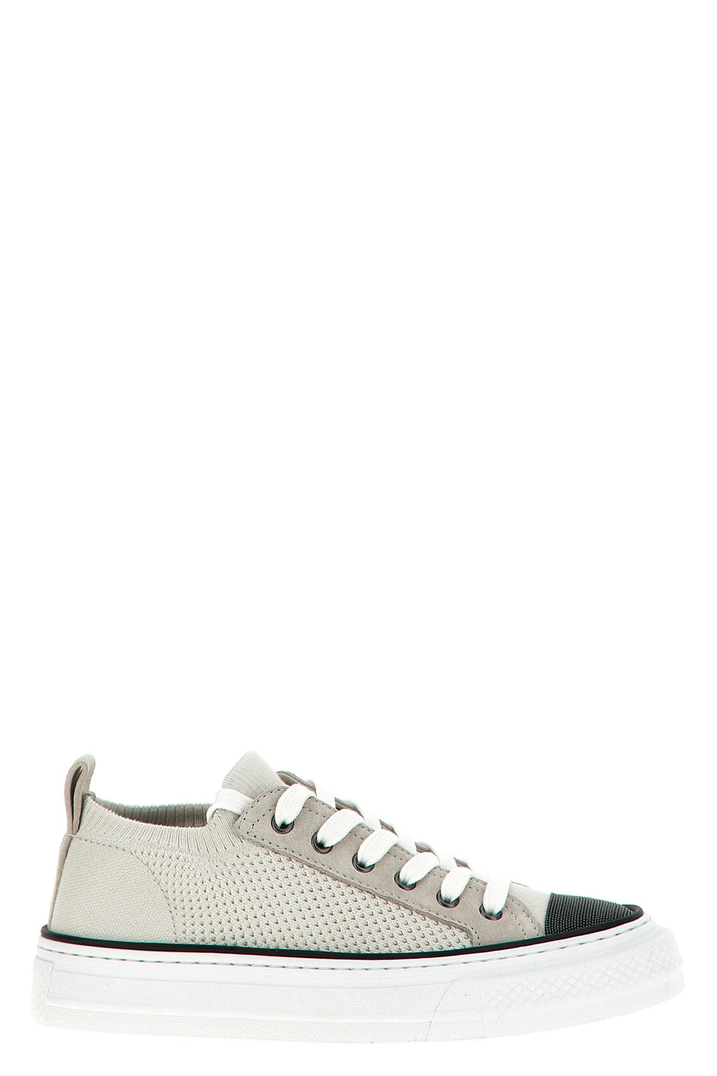 BRUNELLO CUCINELLI Monile knit sneakers For Women 100% cotton