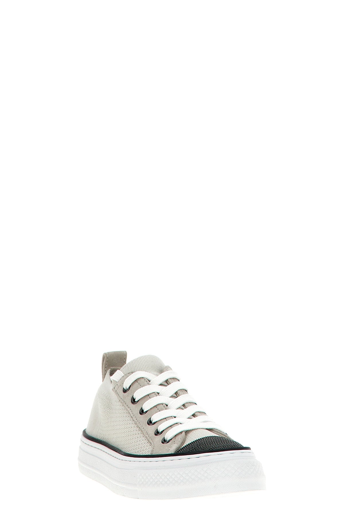 BRUNELLO CUCINELLI Monile knit sneakers