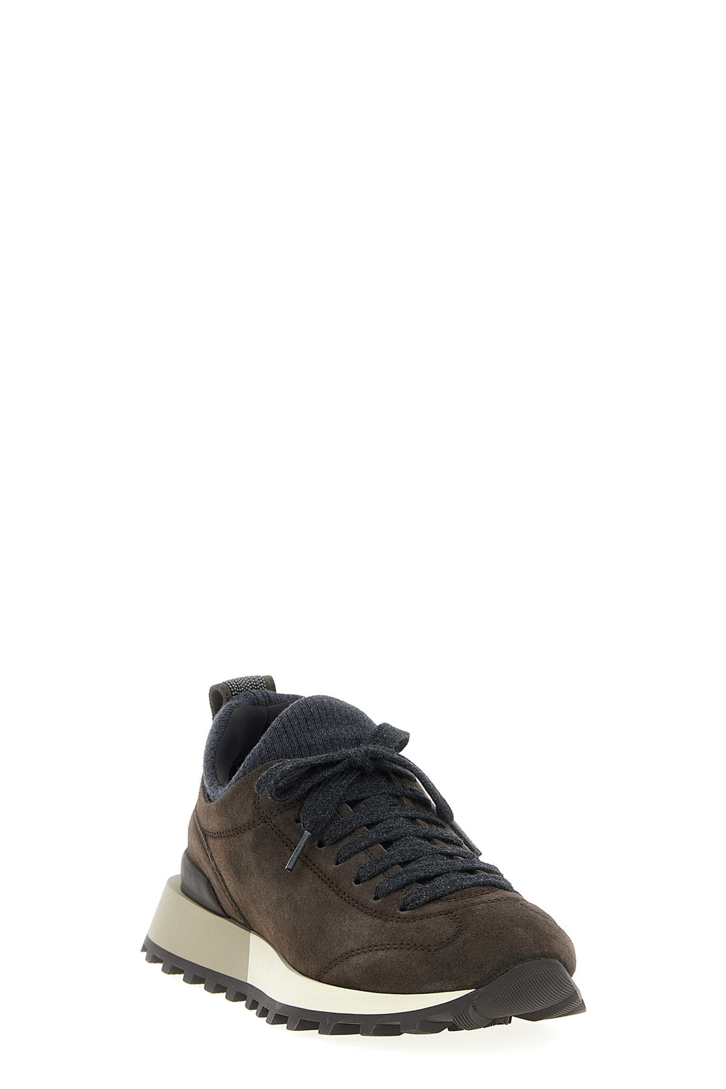 BRUNELLO CUCINELLI Suede sneakers For Women 60% wv, 30% ws, 10% se