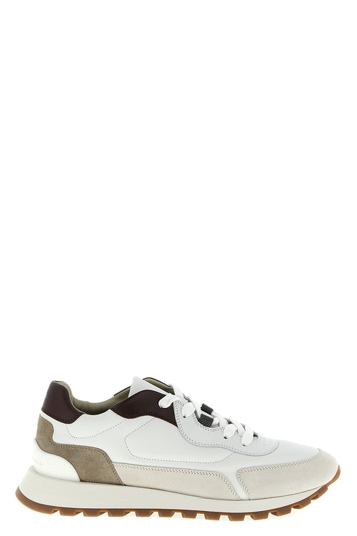 BRUNELLO CUCINELLI 'Runners' sneakers For Women 100% calfskin leather (Bos Taurus)