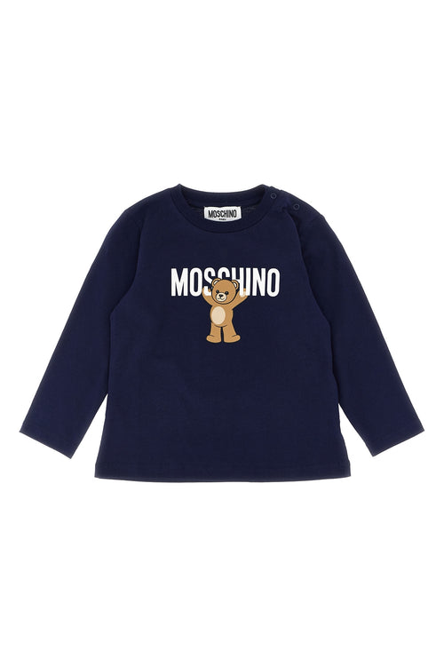 MOSCHINO BABY 'Moschino Teddy Bear' T-shirt For Baby boy 100% cotton