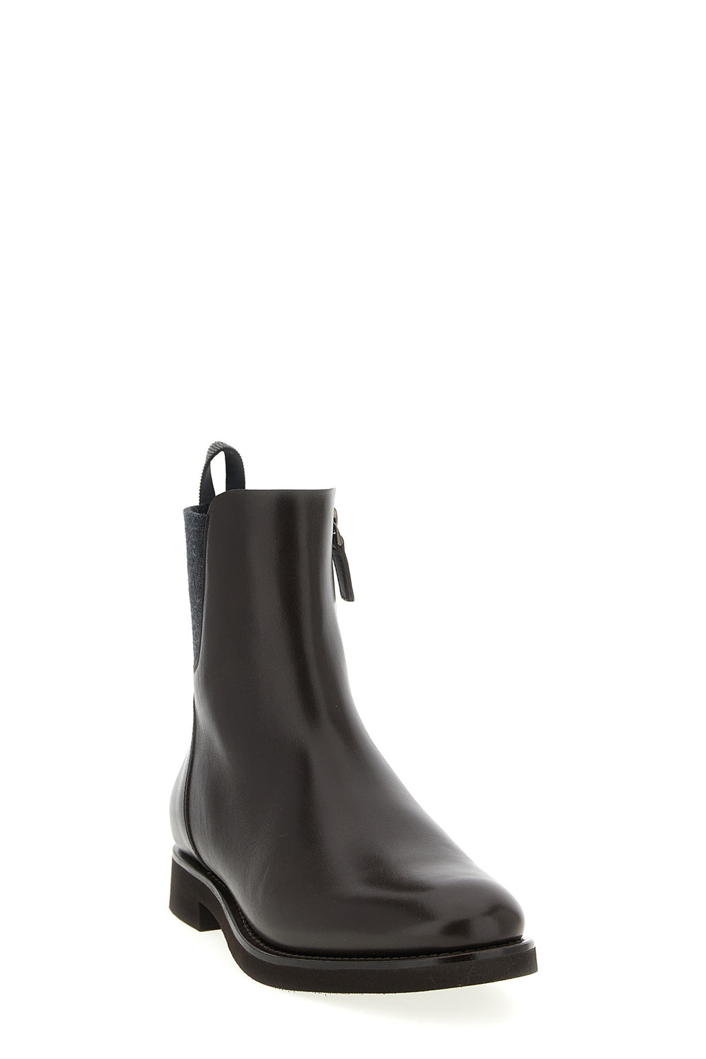 BRUNELLO CUCINELLI Monile ankle boots For Women 100% calfskin leather (Bos Taurus)