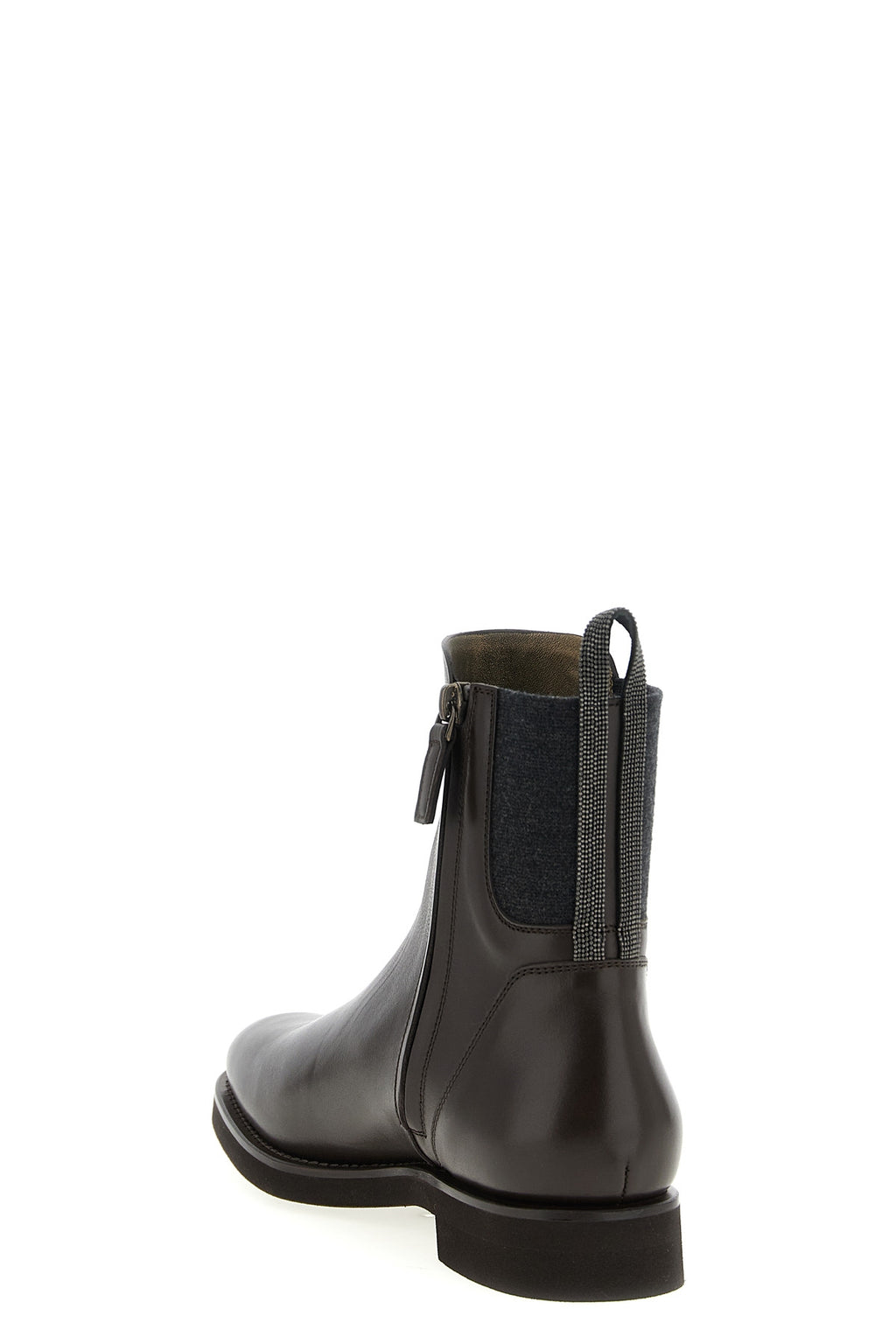 BRUNELLO CUCINELLI Monile ankle boots For Women 100% calfskin leather (Bos Taurus)