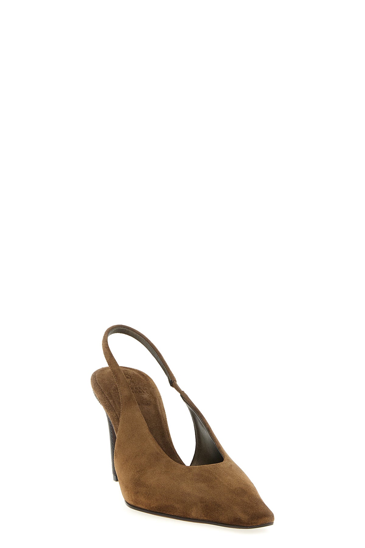 BRUNELLO CUCINELLI 'Precious Heels' slingback For Women 100% leather