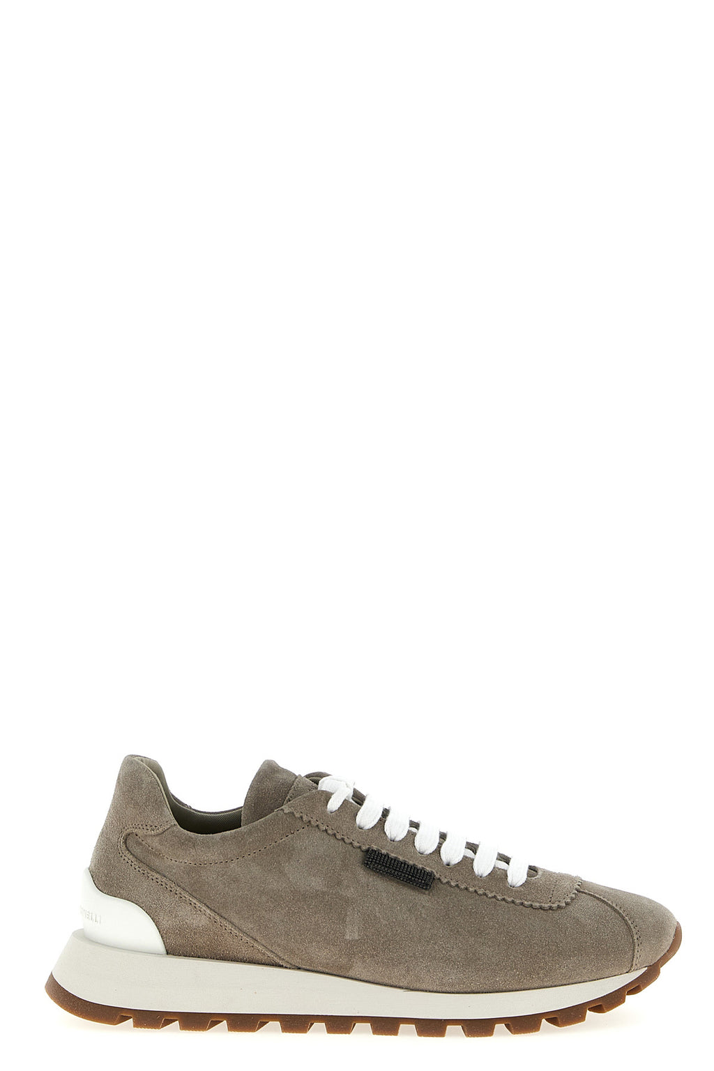 BRUNELLO CUCINELLI Shiny Tab sneakers For Women 100% calfskin leather (Bos Taurus)