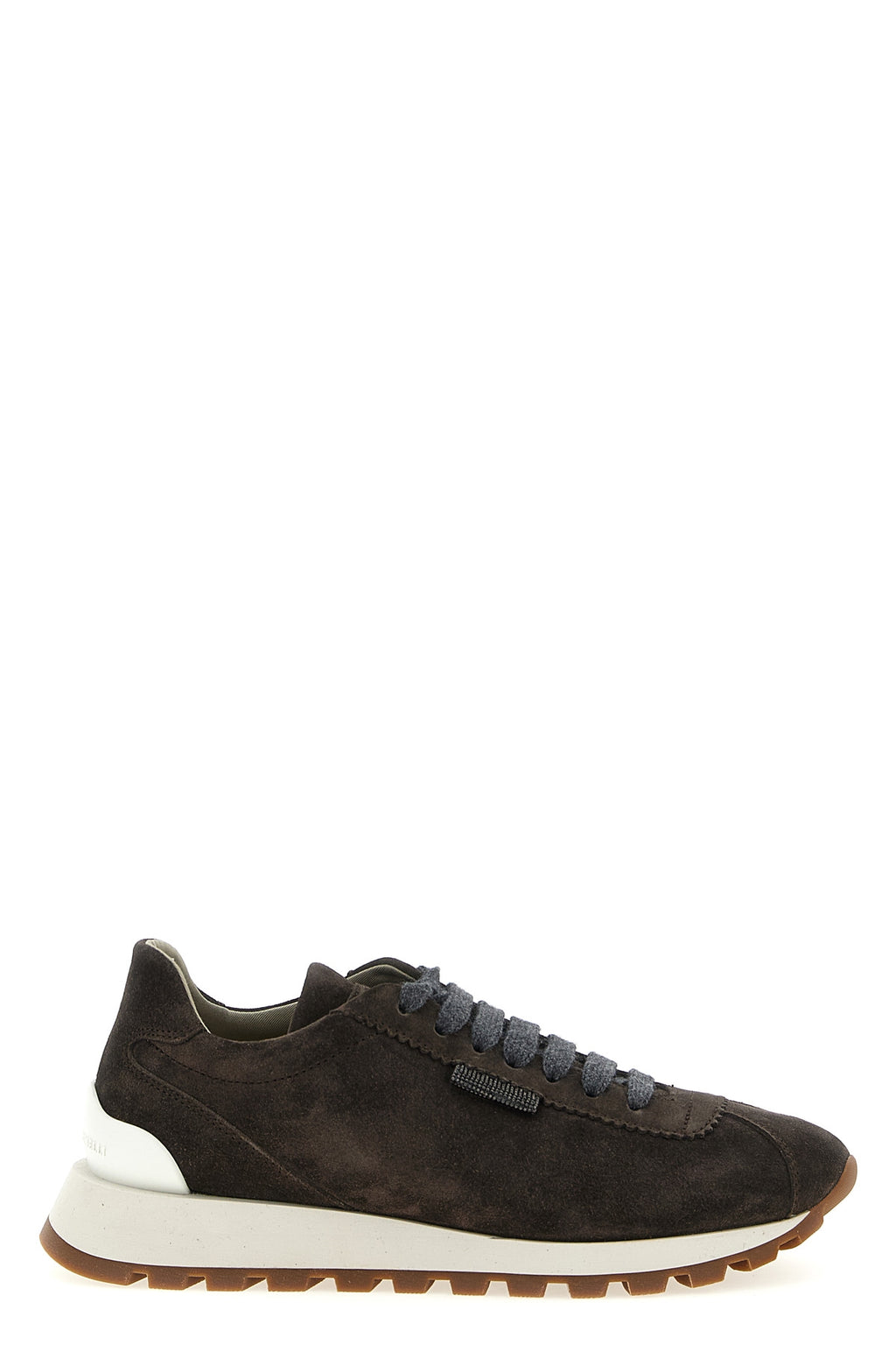 BRUNELLO CUCINELLI Shiny Tab sneakers For Women 100% calfskin leather (Bos Taurus)