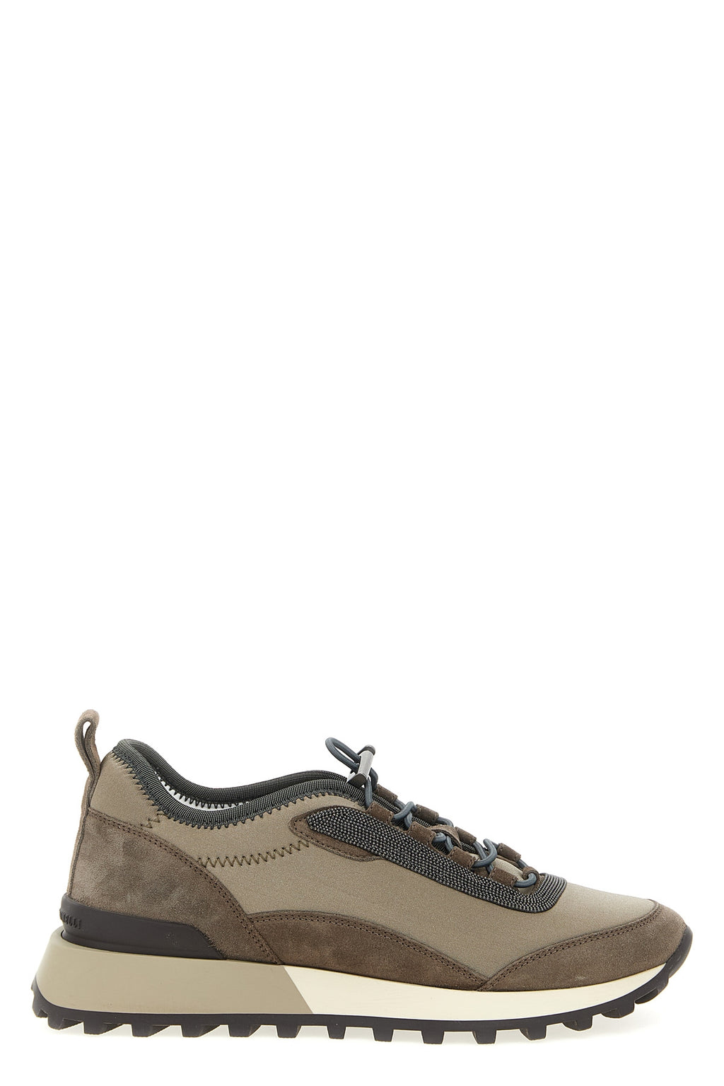BRUNELLO CUCINELLI 'Precious Detail' sneakers For Women 100% calfskin leather (Bos Taurus)