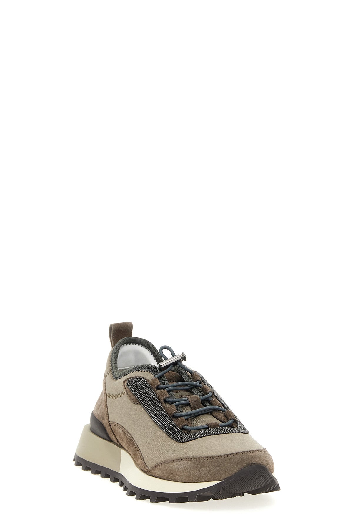 BRUNELLO CUCINELLI 'Precious Detail' sneakers For Women 100% calfskin leather (Bos Taurus)